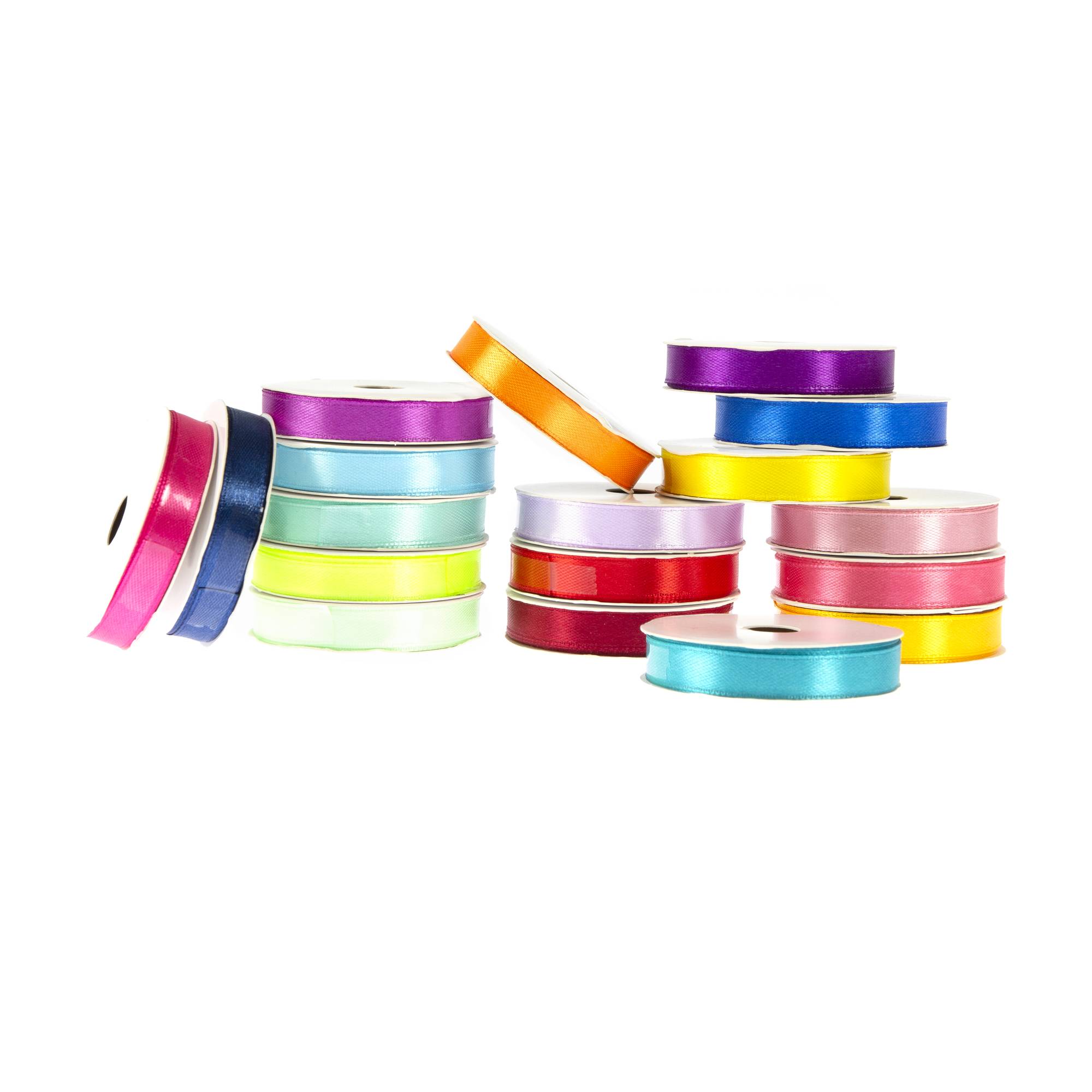 Bright Mixed Ribbons 2m 18 Pack Hobbycraft
