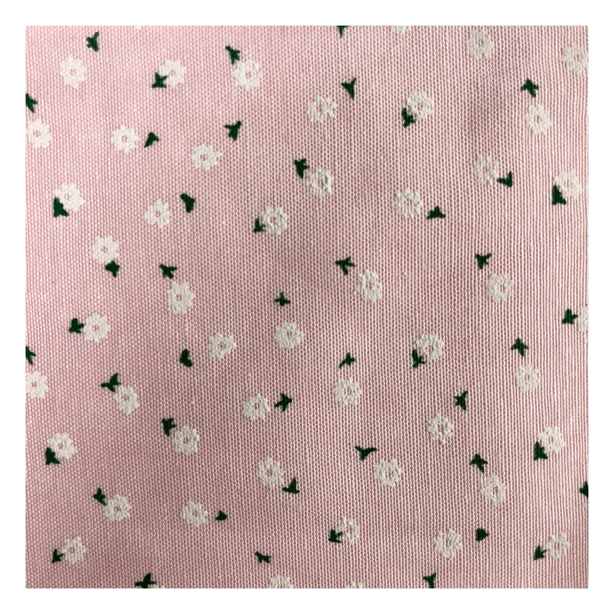 Pink Ditsy Floral Polycotton Print Fabric by the Metre | Hobbycraft