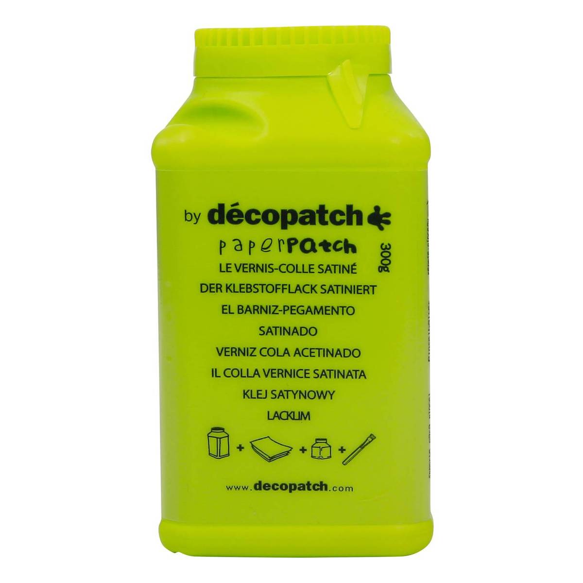 Decopatch Paperpatch Glue Varnish 300g Hobbycraft