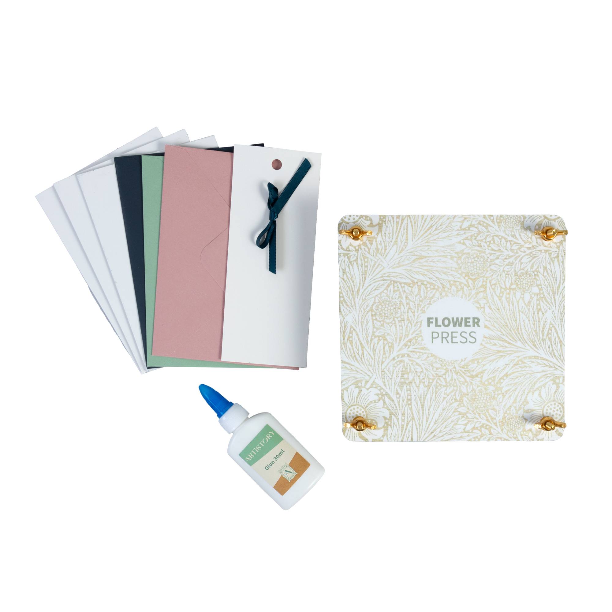 William Morris Floriography Flower Press 15cm x 15cm Hobbycraft