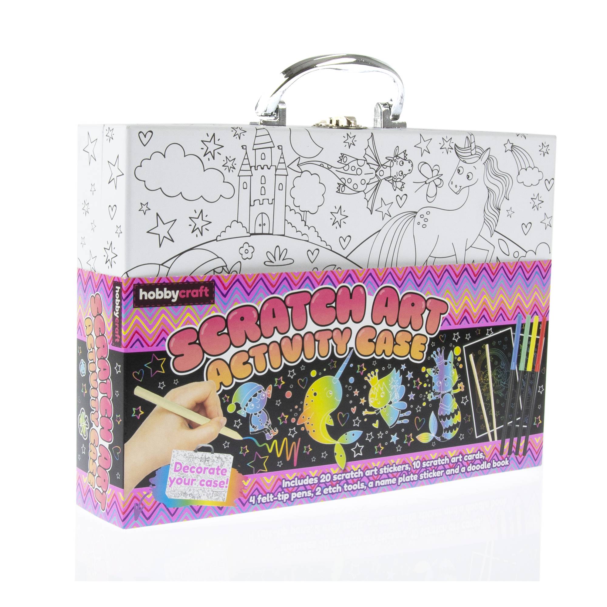 Scratch Art Activity Case Hobbycraft