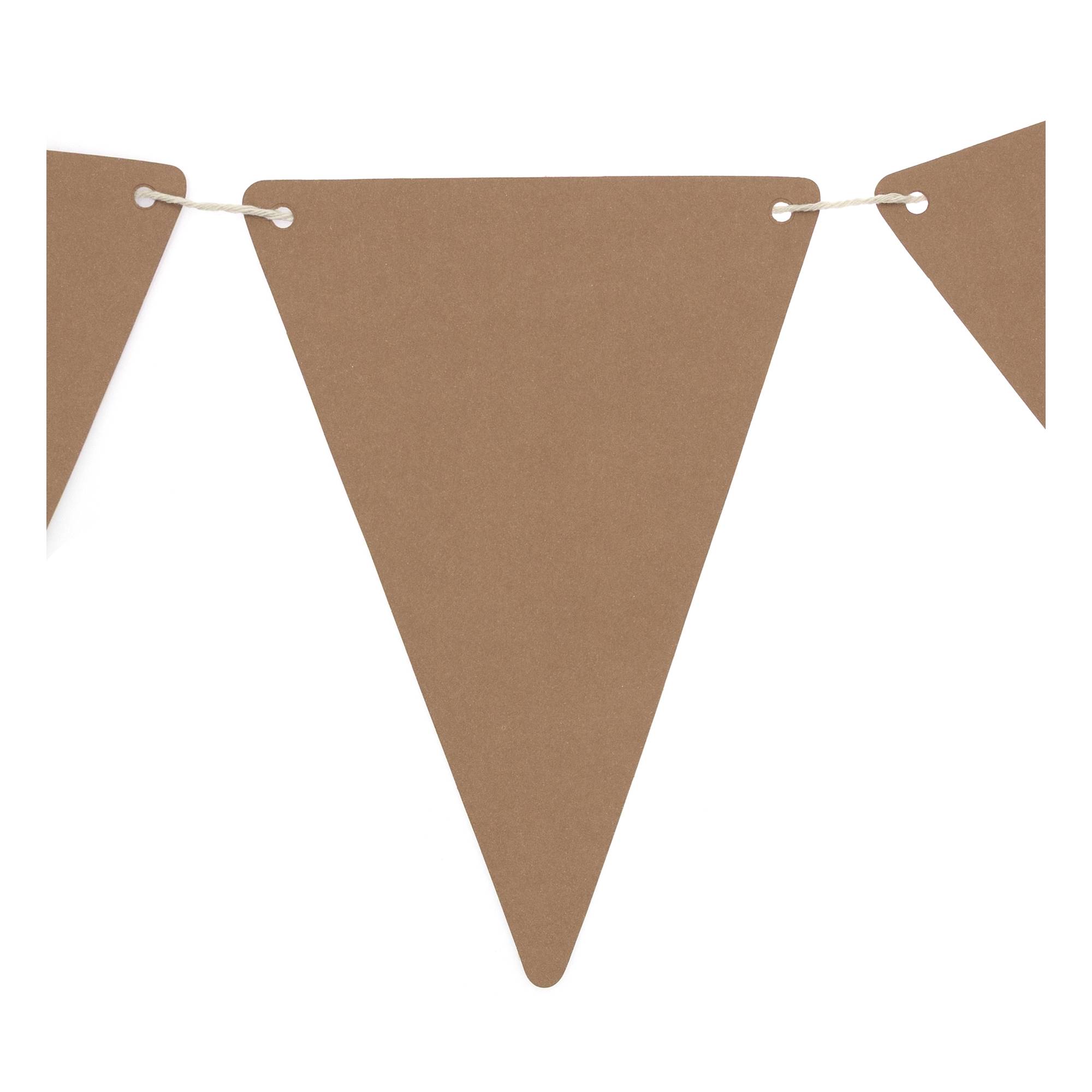 Kraft Paper Bunting Kit 5m Hobbycraft