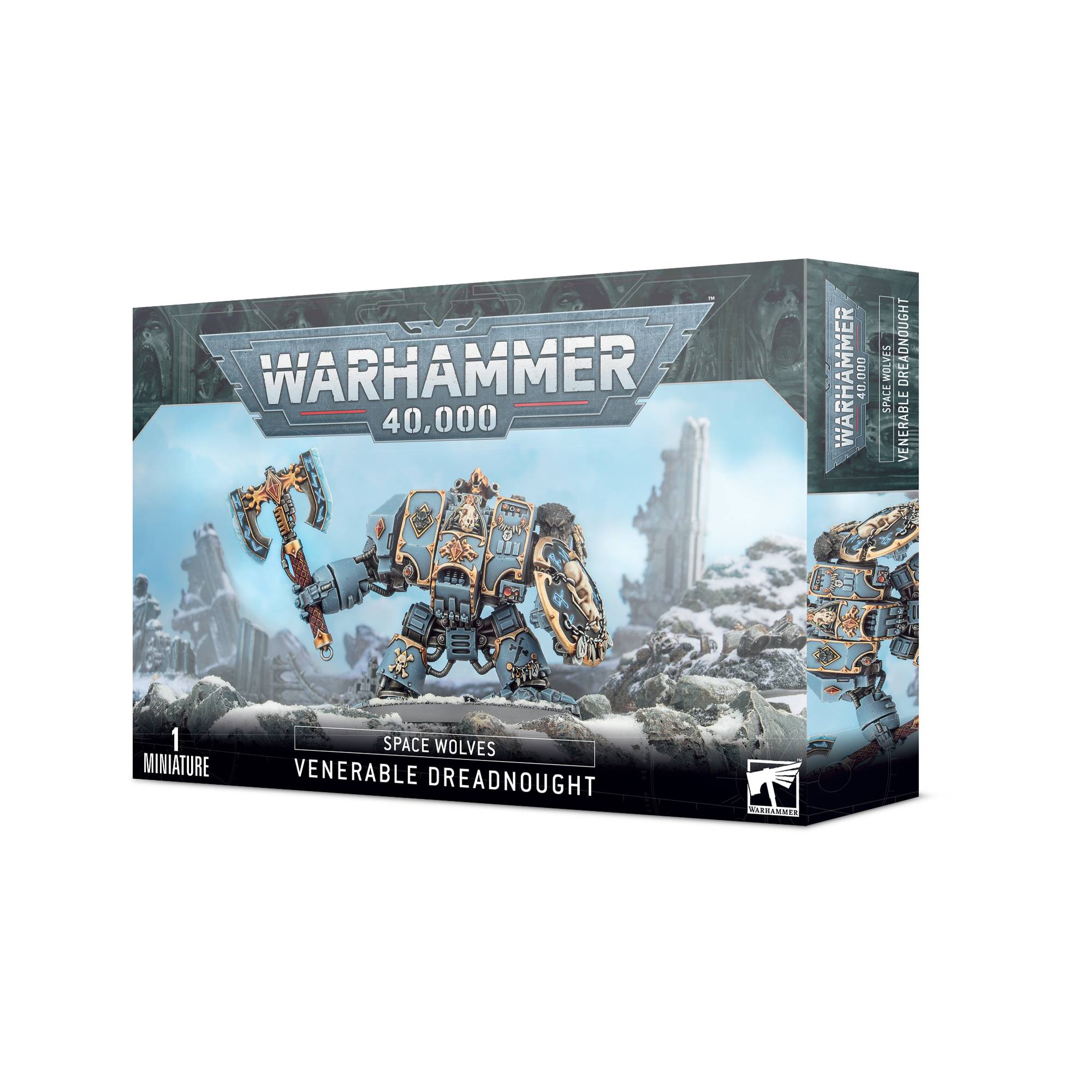 Pied Dreadnought Venerable Warhammer 40K - Pièce De Rechange Grey Knights - Occasion Comme Neuf (dégrappé)