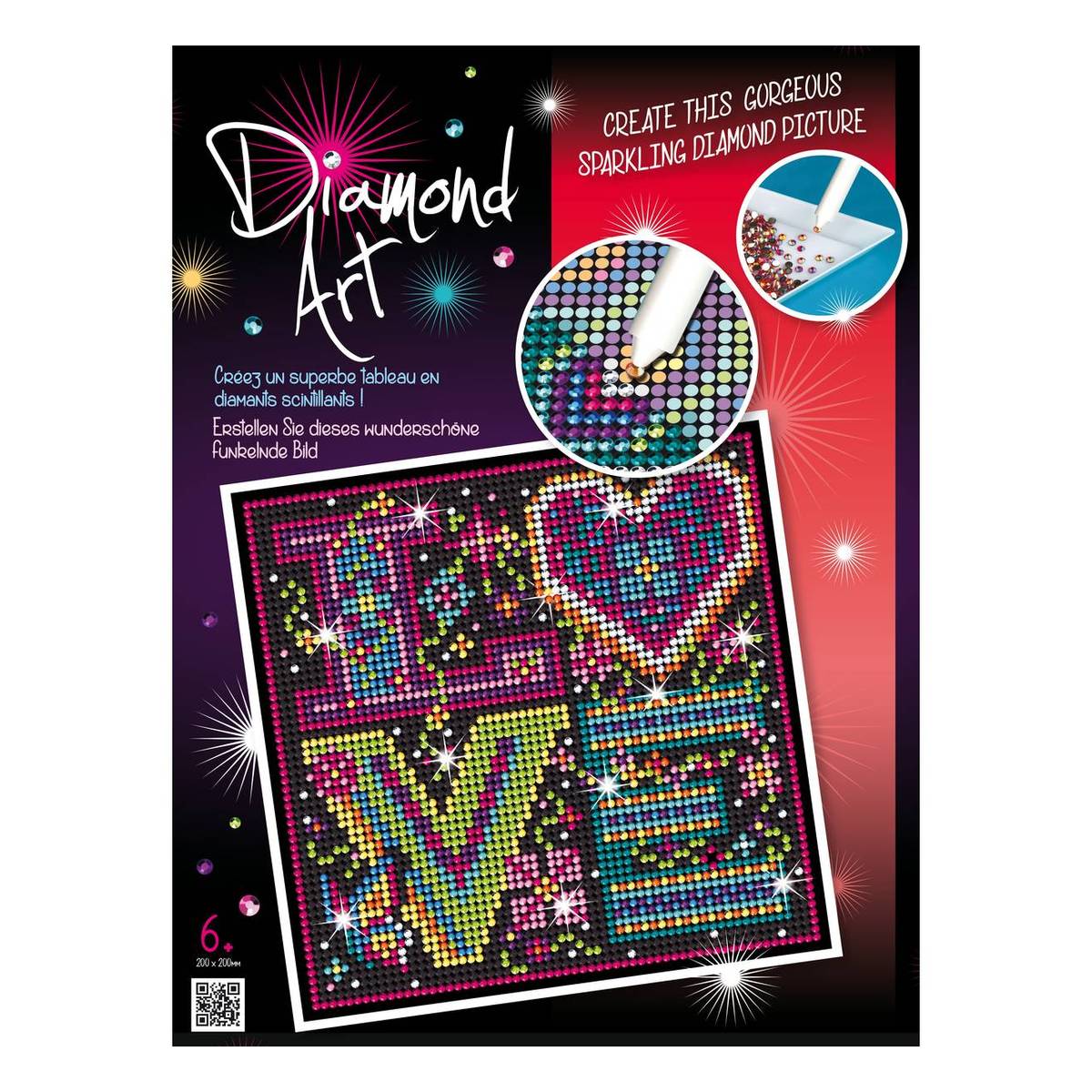 Love Diamond Art Kit Hobbycraft