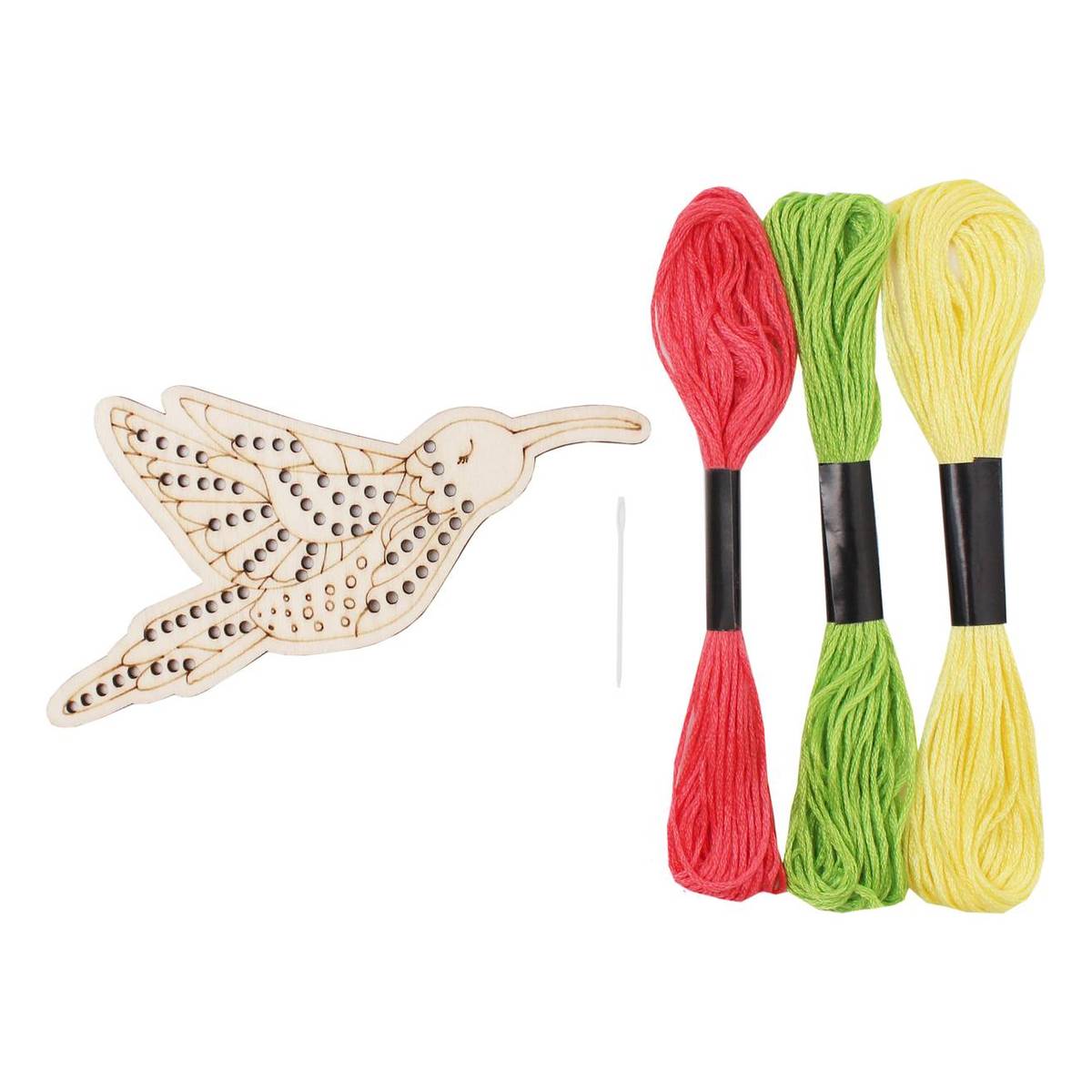 Hummingbird Wooden Threading Kit Hobbycraft