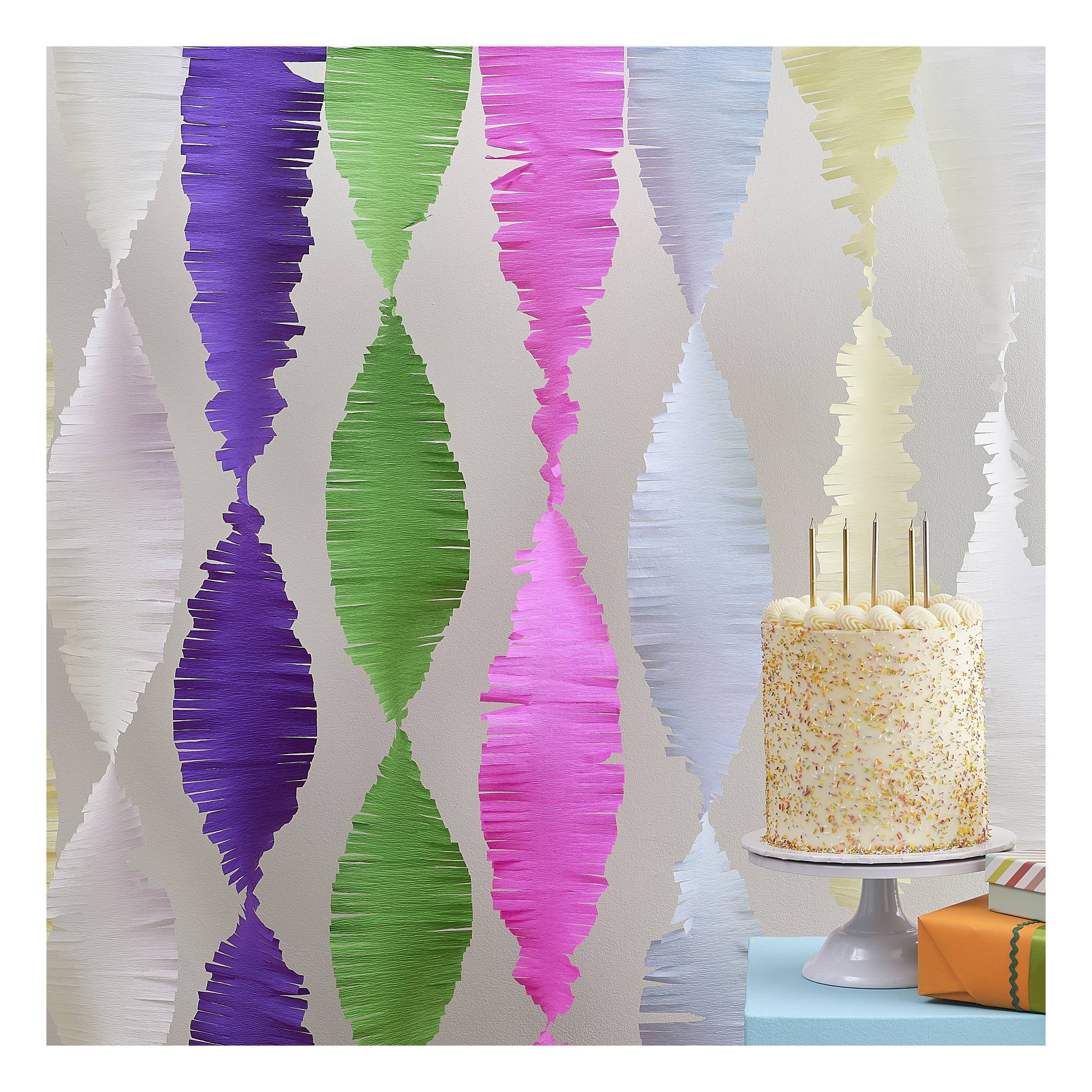 Create & Celebrate Fringe Streamers 2.5m 6 Pack | Hobbycraft