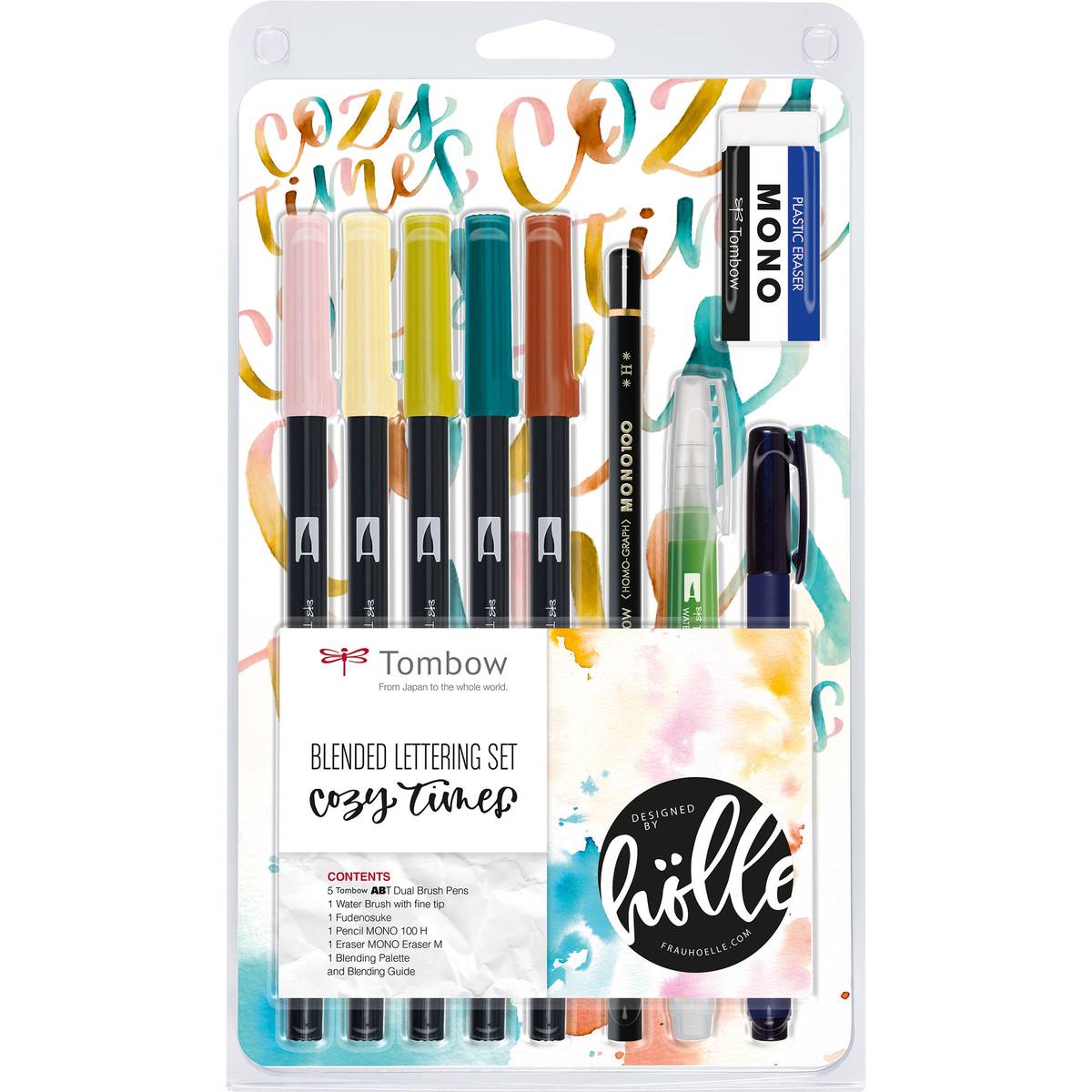 Tombow Cosy Times Blended Lettering Set Hobbycraft