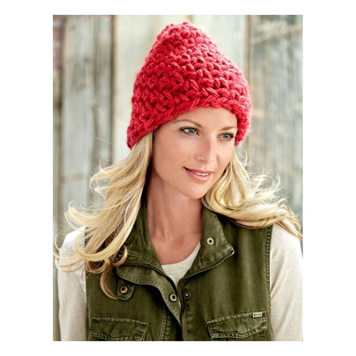 FREE PATTERN Bernat Speedy Crochet Cap 