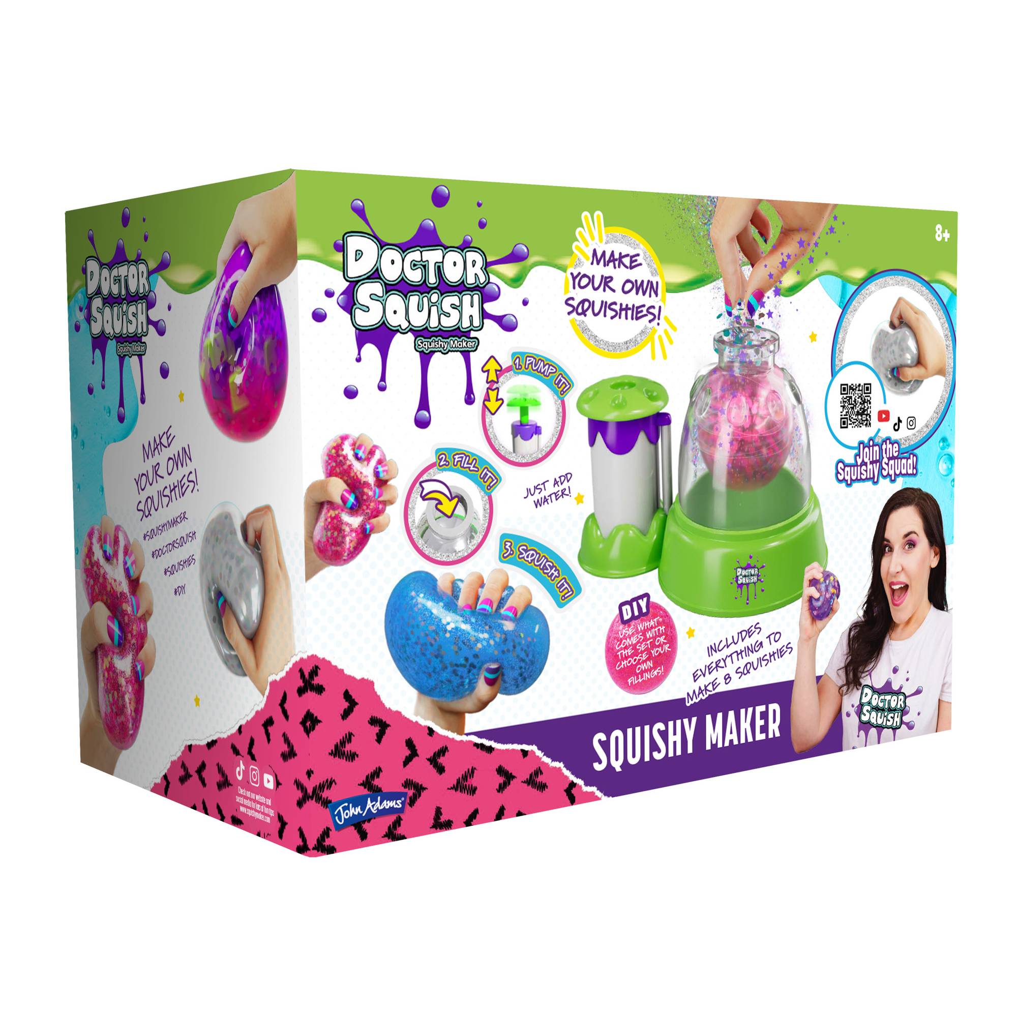 John Adams Doctor Squish Squishy Maker Hobbycraft