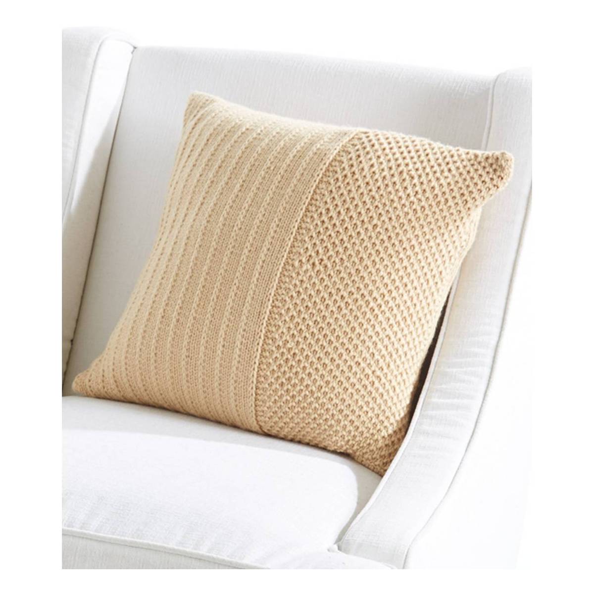 FREE PATTERN Caron Classic Textures Cushion Hobbycraft