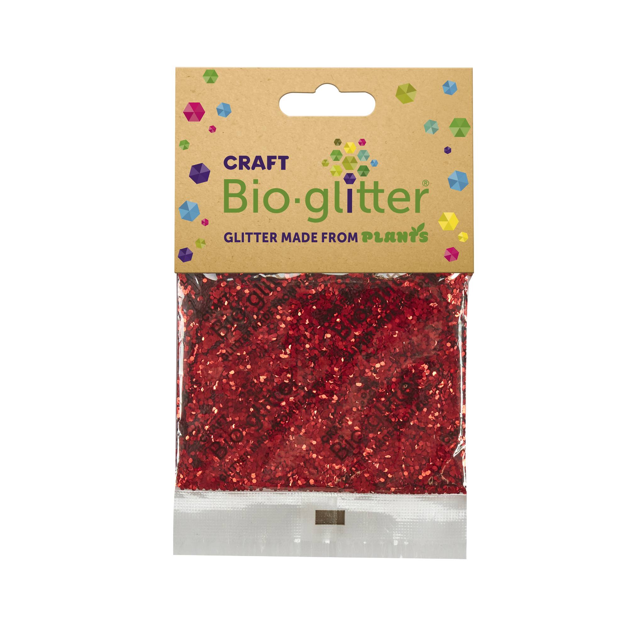 Brian Clegg Red Craft BioGlitter 20g Hobbycraft