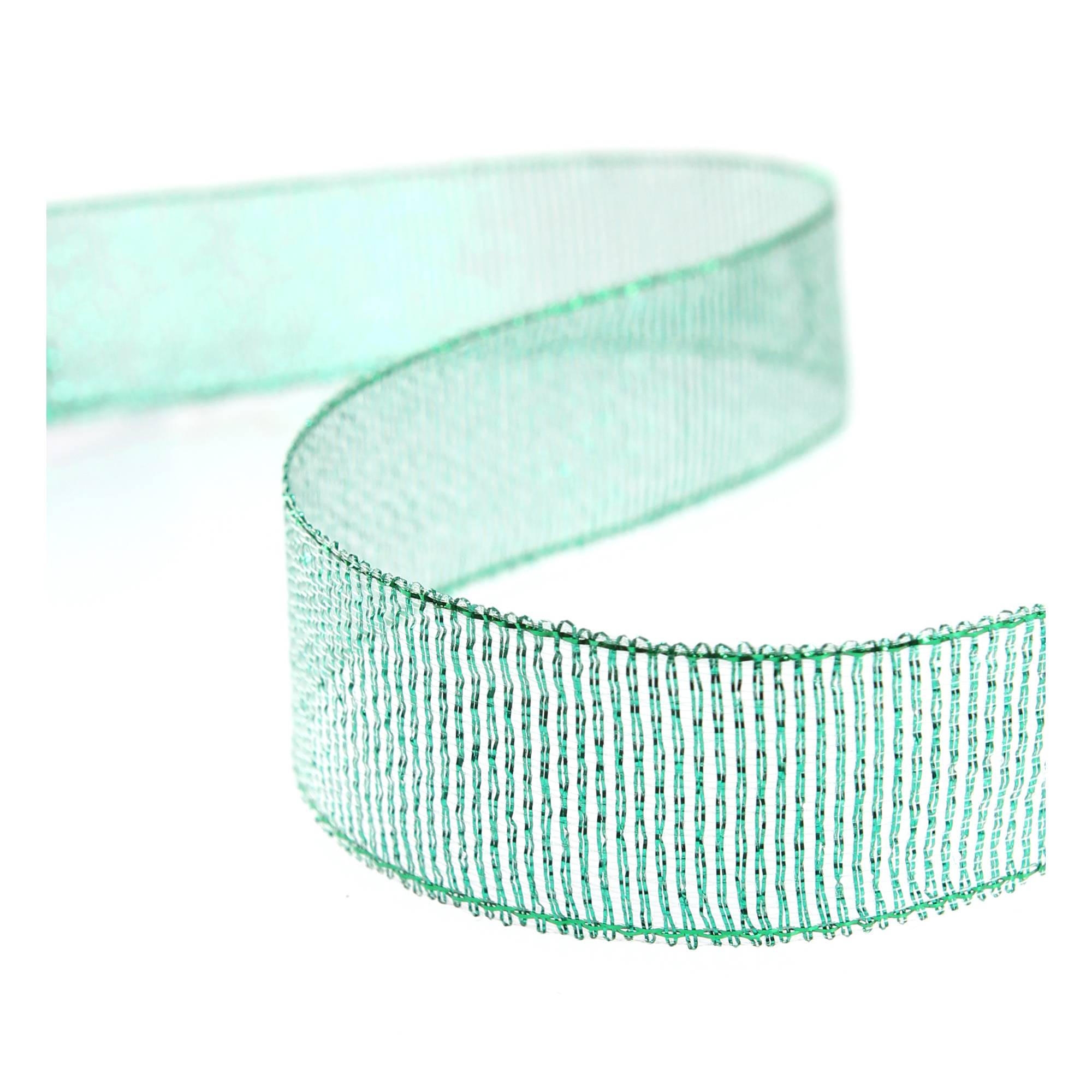 Green Metallic Ribbon 20mm x 10m Hobbycraft