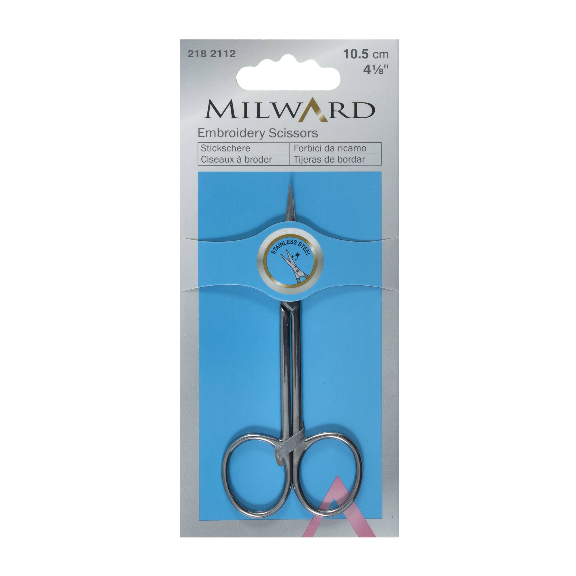 Milward Embroidery Scissors 10.5cm Hobbycraft