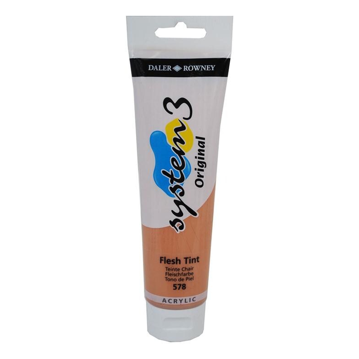 DalerRowney System3 Flesh Tint Acrylic Paint 150ml Hobbycraft