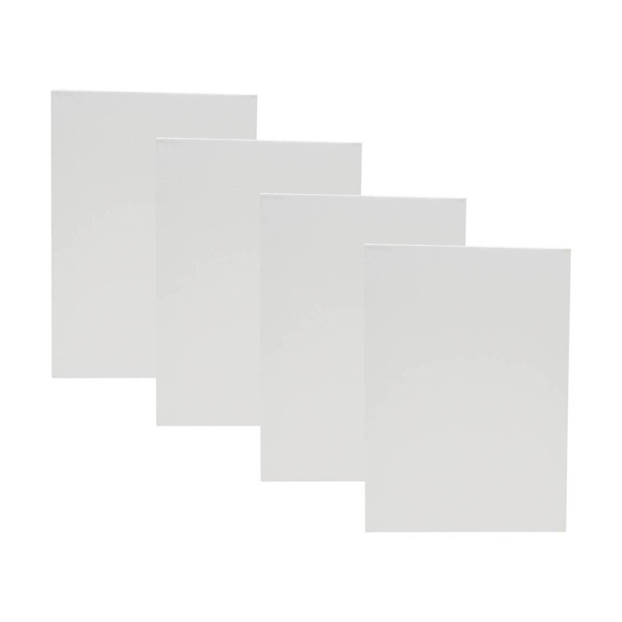 Stretched Canvases A3 4 Pack Hobbycraft