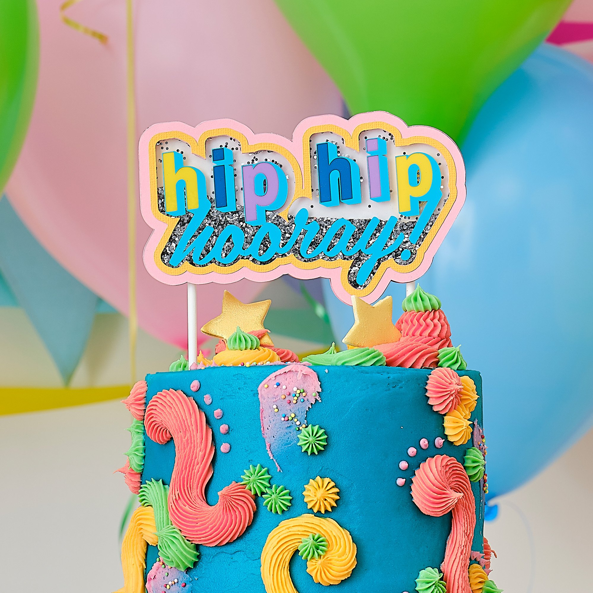 Cricut How to Make a Shaker Cake Topper Hobbycraft