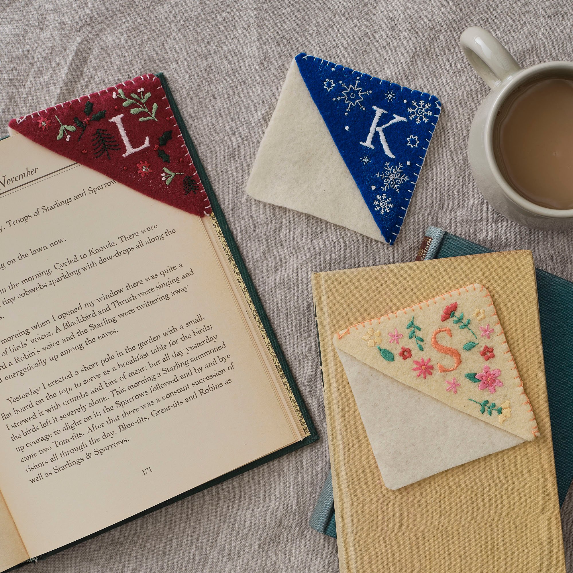 How to Make Embroidered Bookmarks Hobbycraft