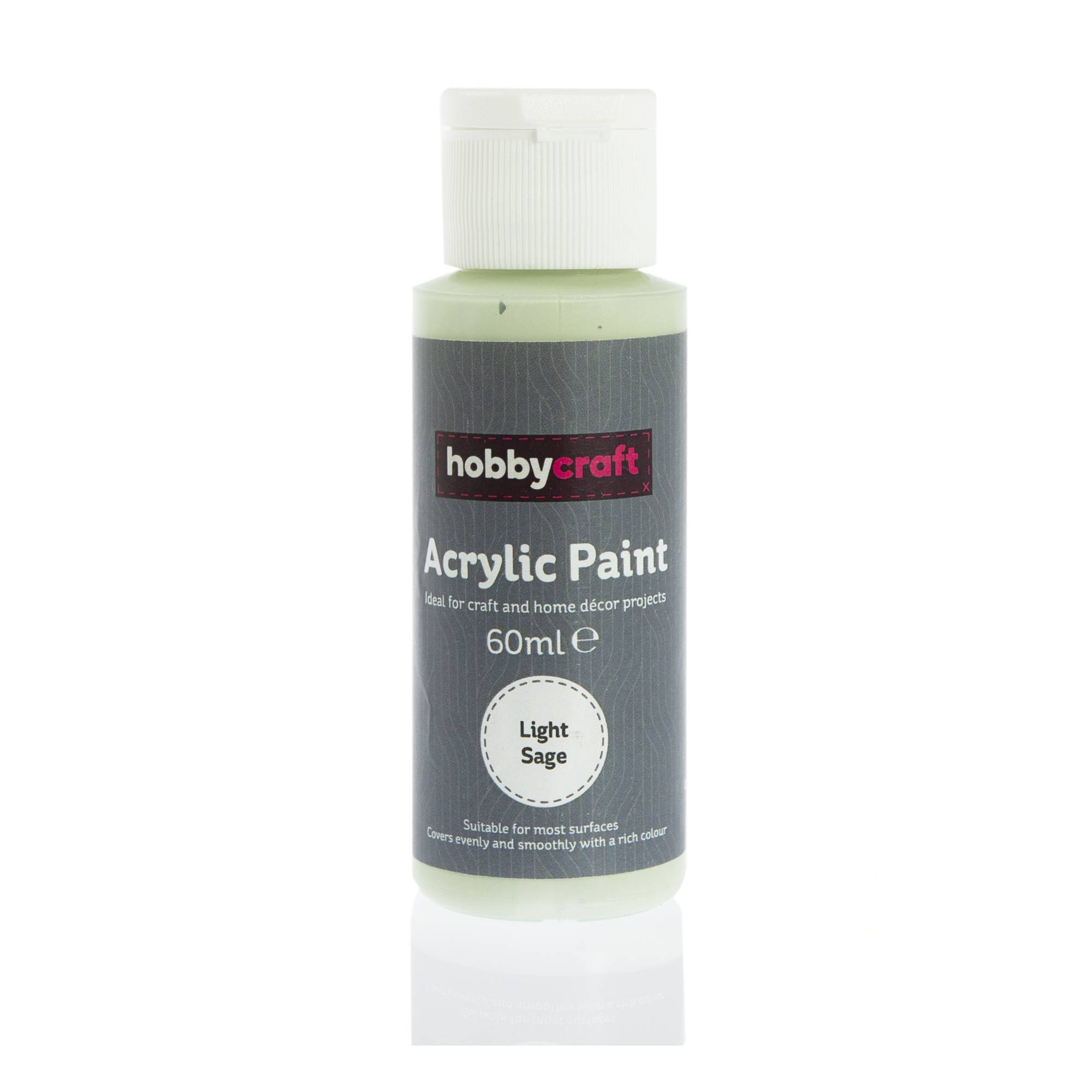 Light Sage Acrylic Craft Paint 60ml | Hobbycraft