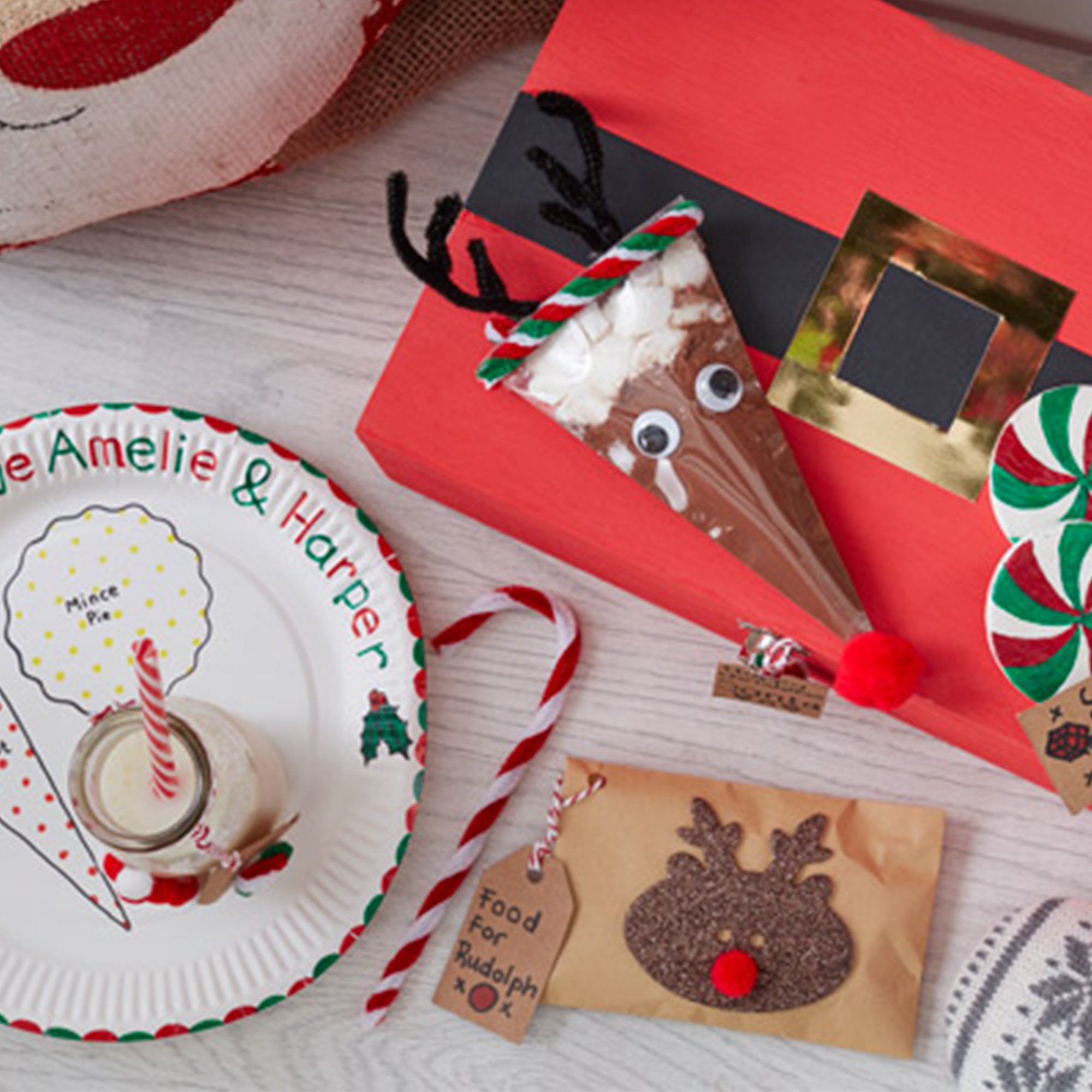 How to Make a Santa Christmas Eve Box For Kids Hobbycraft