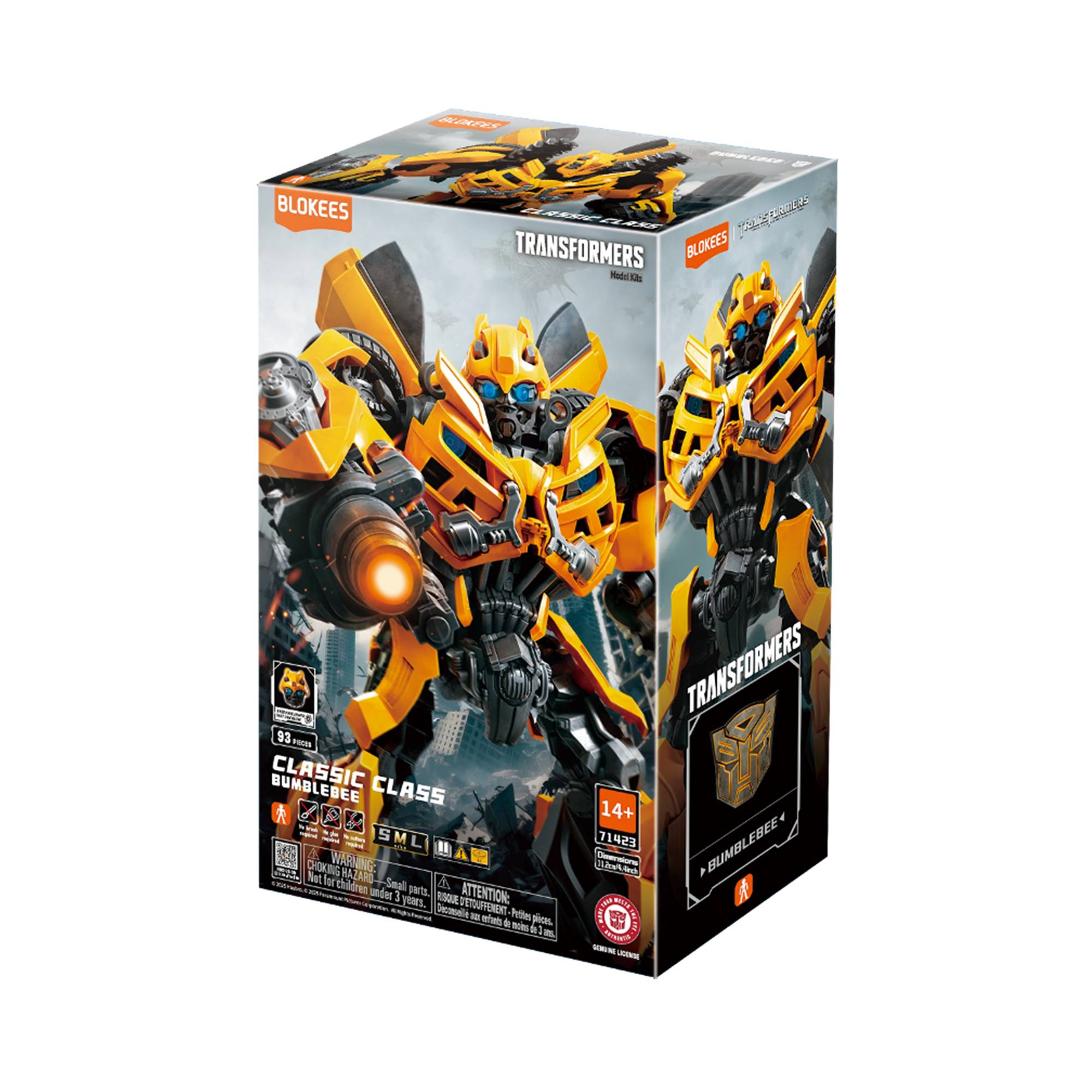 Blokees Transformers Dark of the Moon Bumblebee Model Kit | Hobbycraft