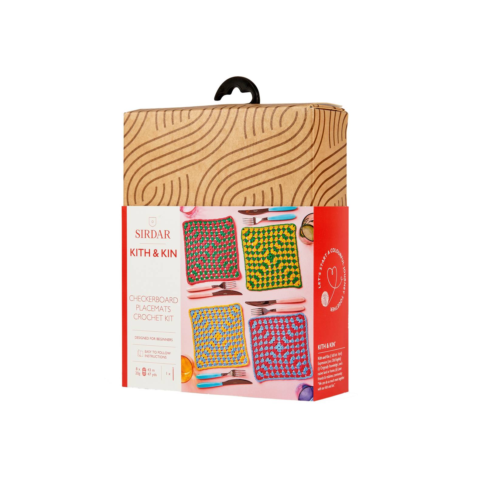 Sirdar Kith & Kin Feast Pot Holders Crochet Kit Hobbycraft