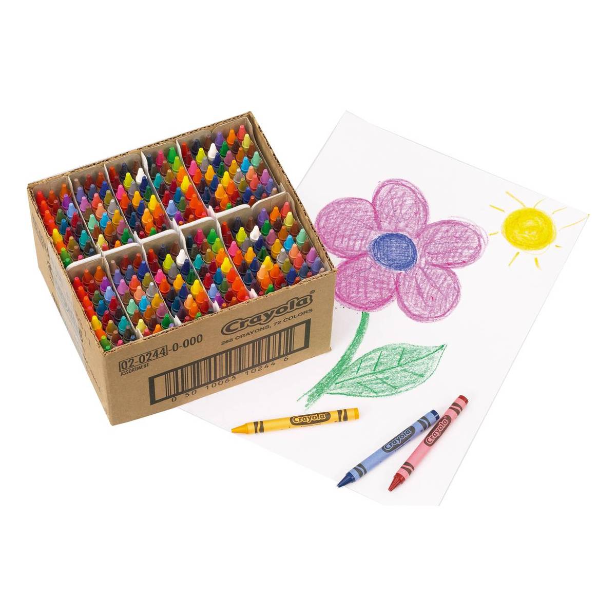 Crayola Crayons Class Pack 288 Pieces Hobbycraft