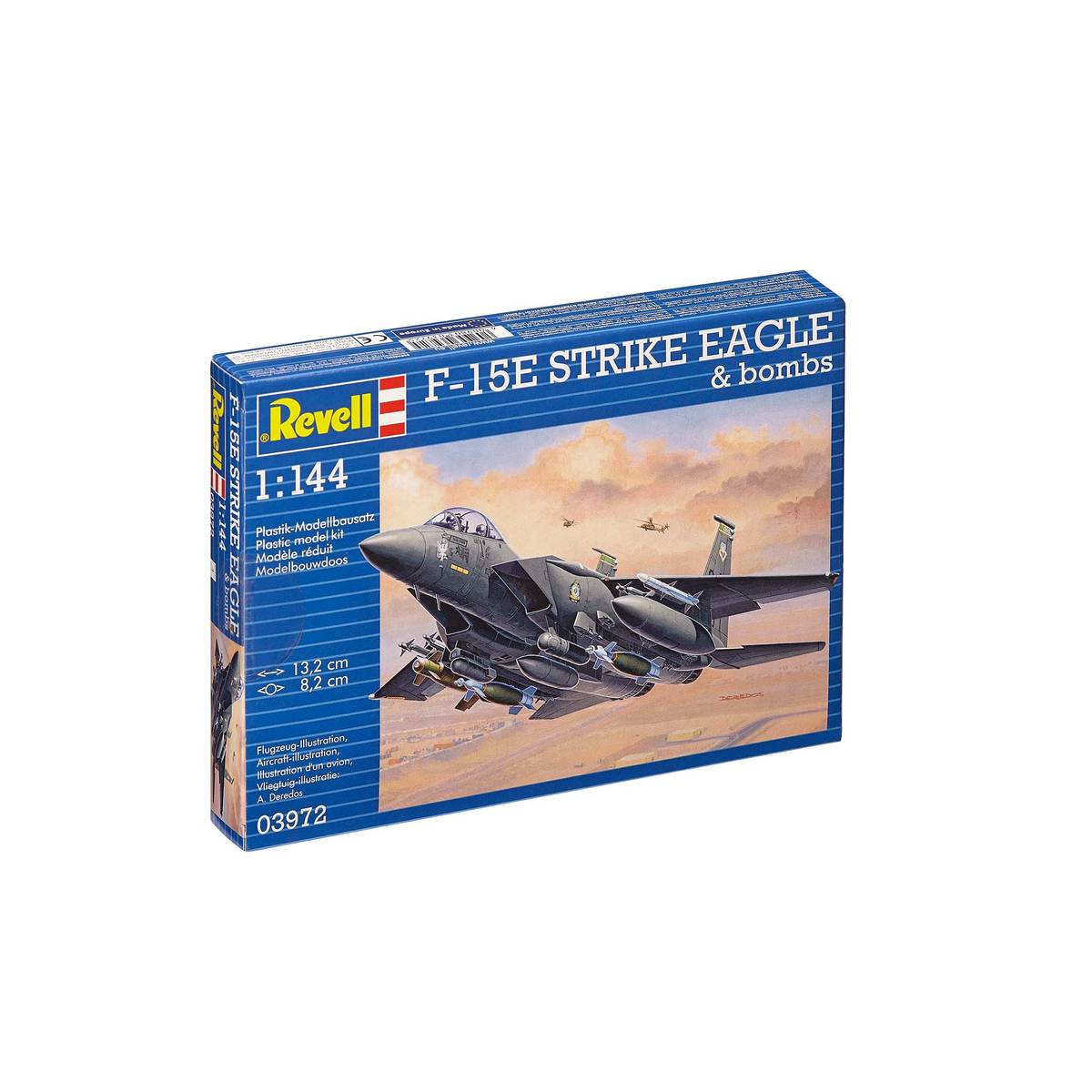 Revell F-15E Strike Eagle and Bombs Model Kit 1:144 | Hobbycraft