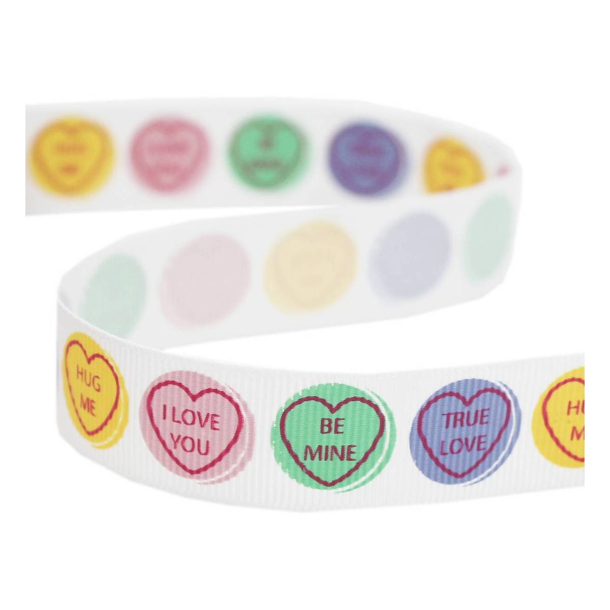 Small Sweets Ribbon Sweets Grosgrain Ribbon 15mm x 5m | Hobbycraft