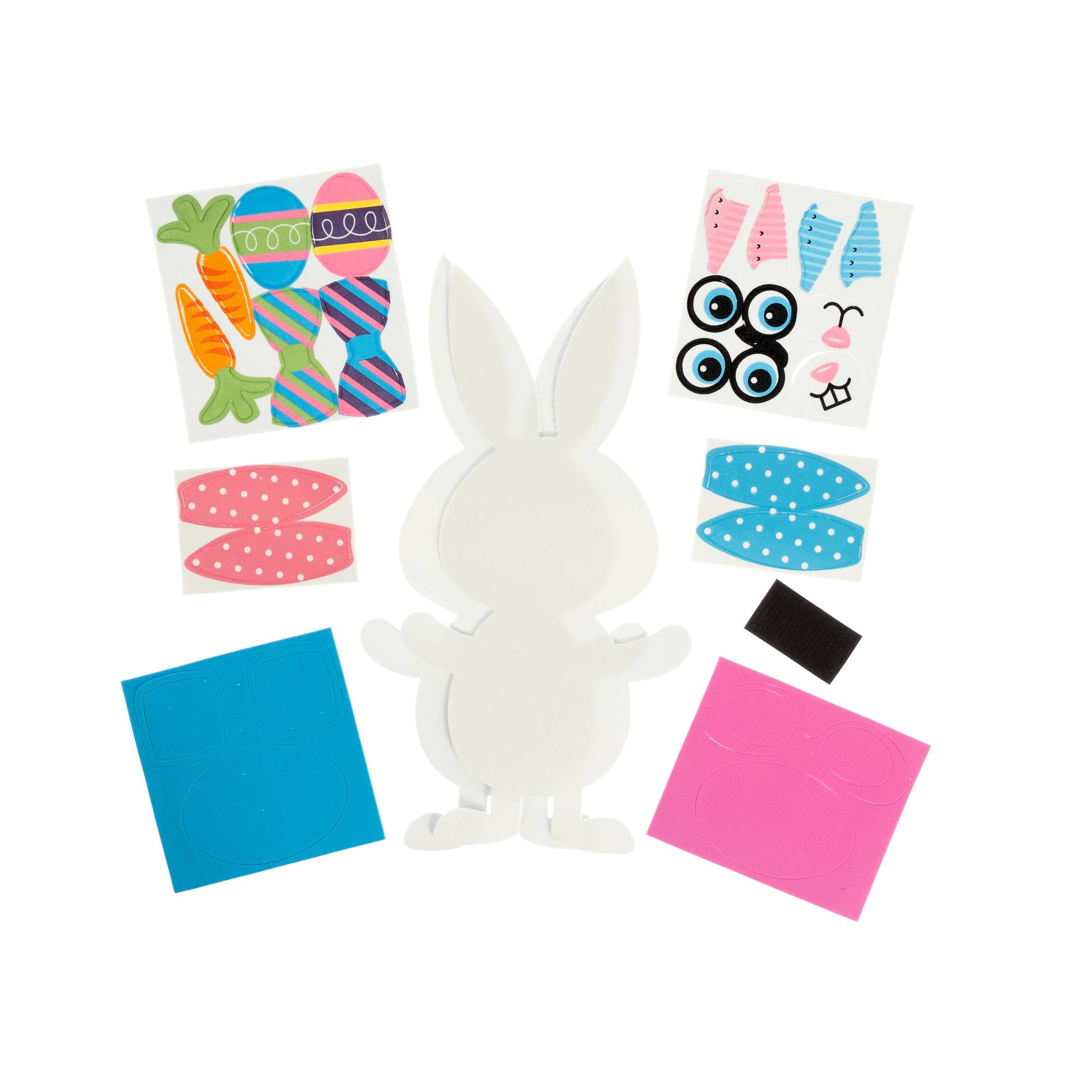 Decorate Your Own Foam Bunny Kit 2 Pack Hobbycraft