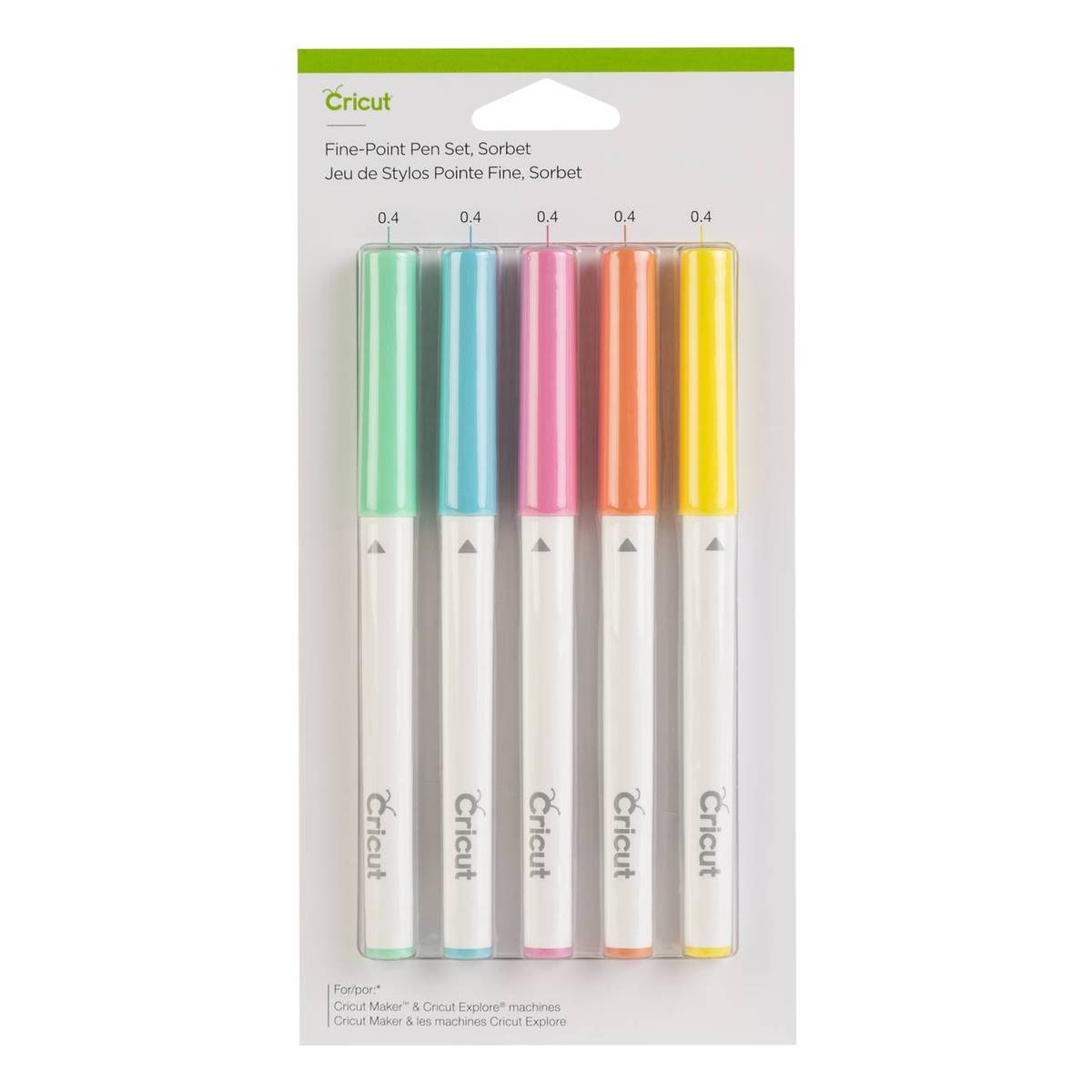 Cricut Sorbet Fine Point Pen Set 5 Pack Hobbycraft