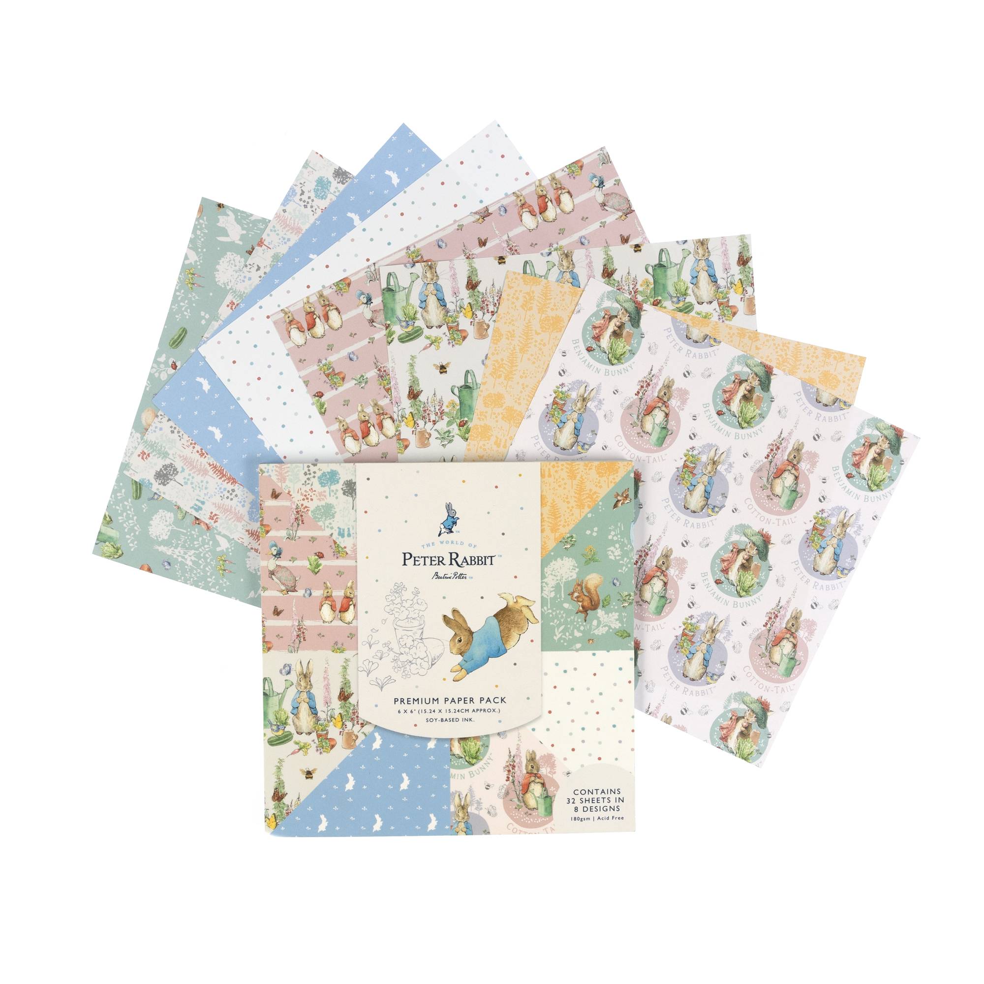 Peter Rabbit Scrapbook Paper Tutorial 2/4 Peter Rabbit Folio Mini