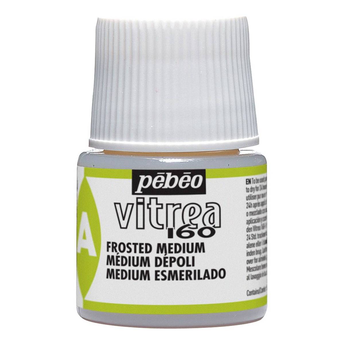 Pebeo Vitrea 160 Frosted Medium 45ml Hobbycraft