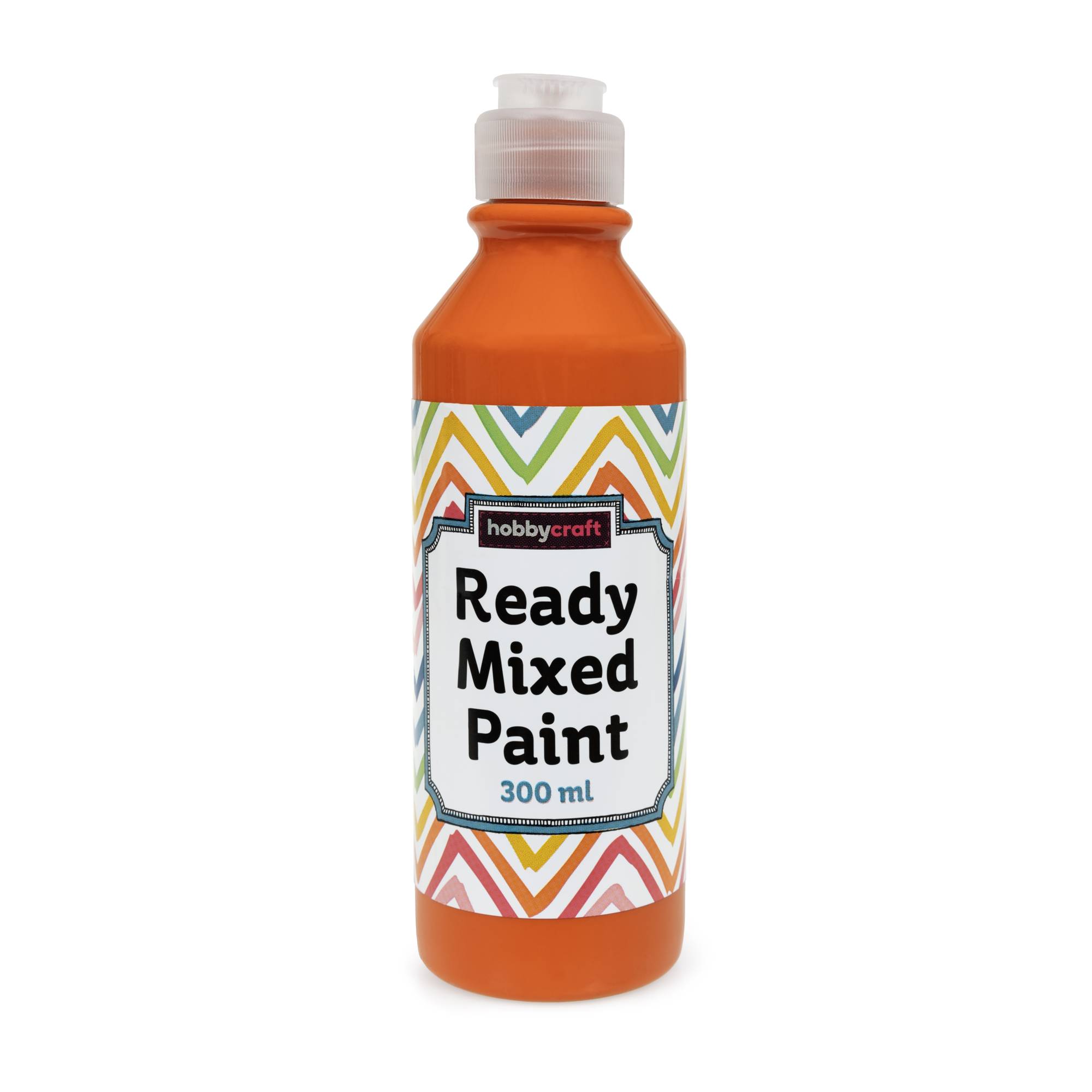 Orange Ready Mixed Paint 300ml Hobbycraft