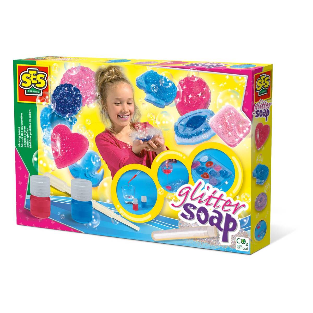SES Creative Glitter Soap Making Set Hobbycraft