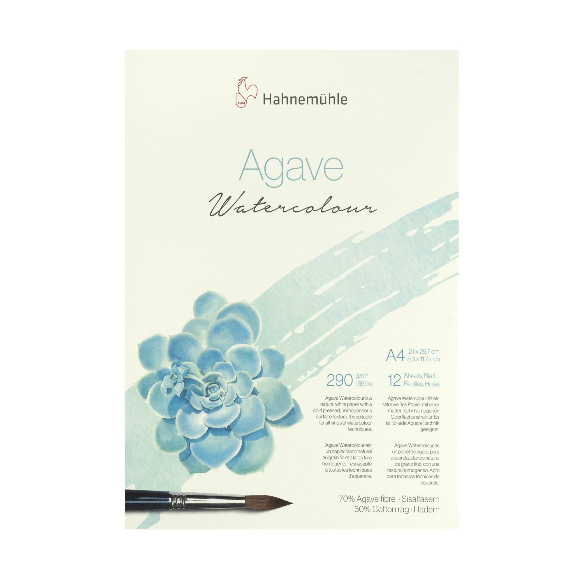 Hahnemuhle Watercolour Book 250gsm Landscape A6 - Hillcrest Art Supplies - View #5