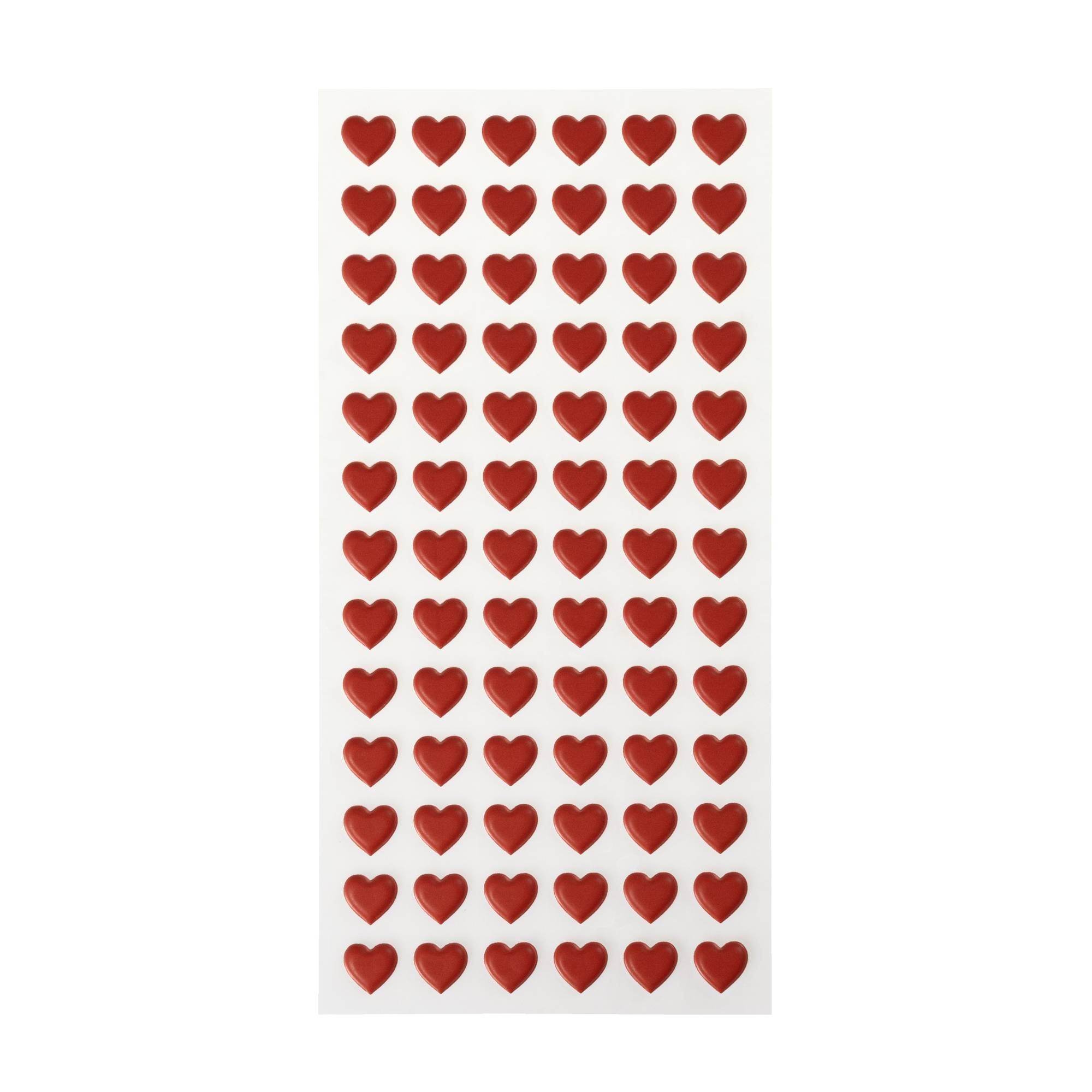 Red Heart Puffy Stickers 78 Pack Hobbycraft