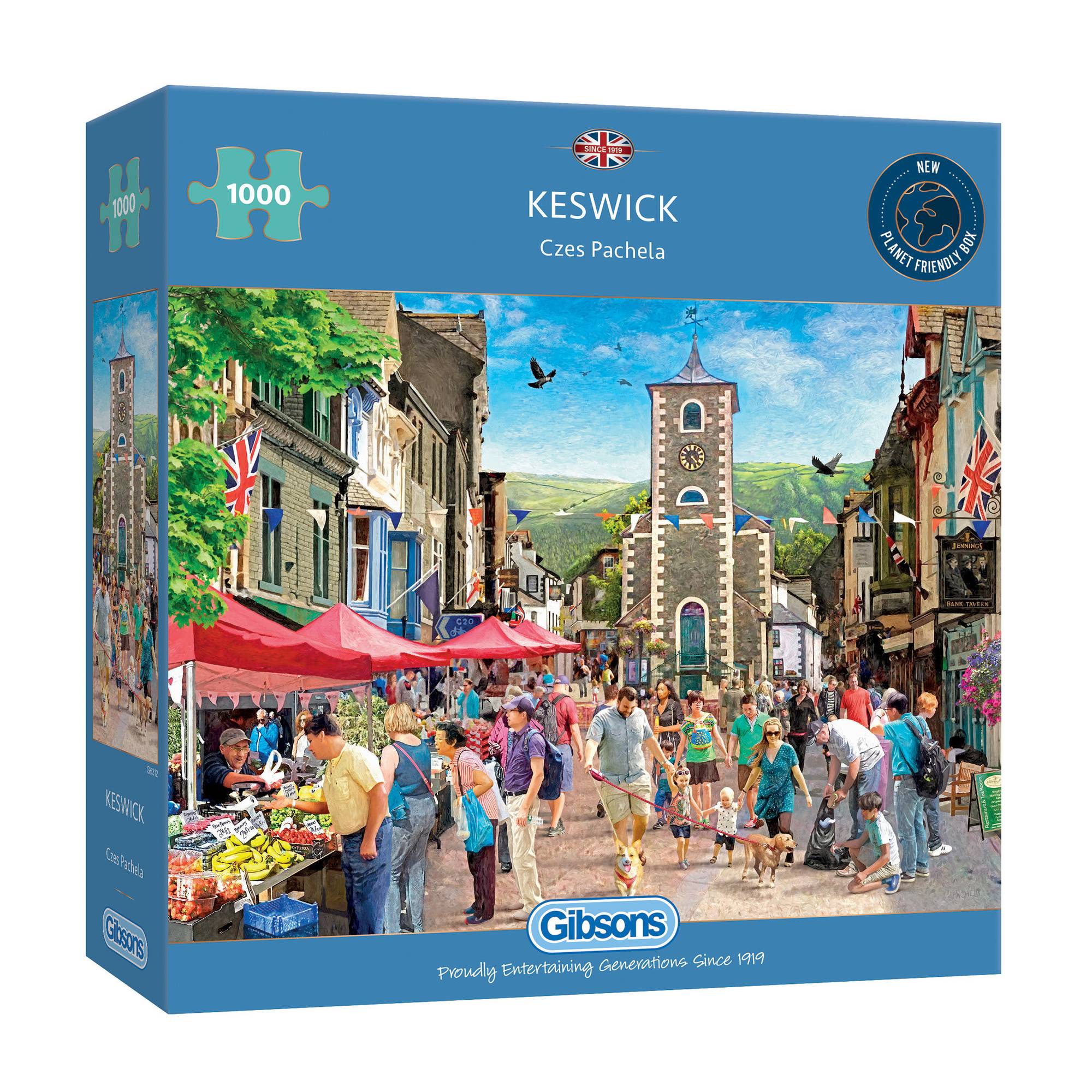 Gibsons Keswick Jigsaw Puzzle 1000 Pieces Hobbycraft