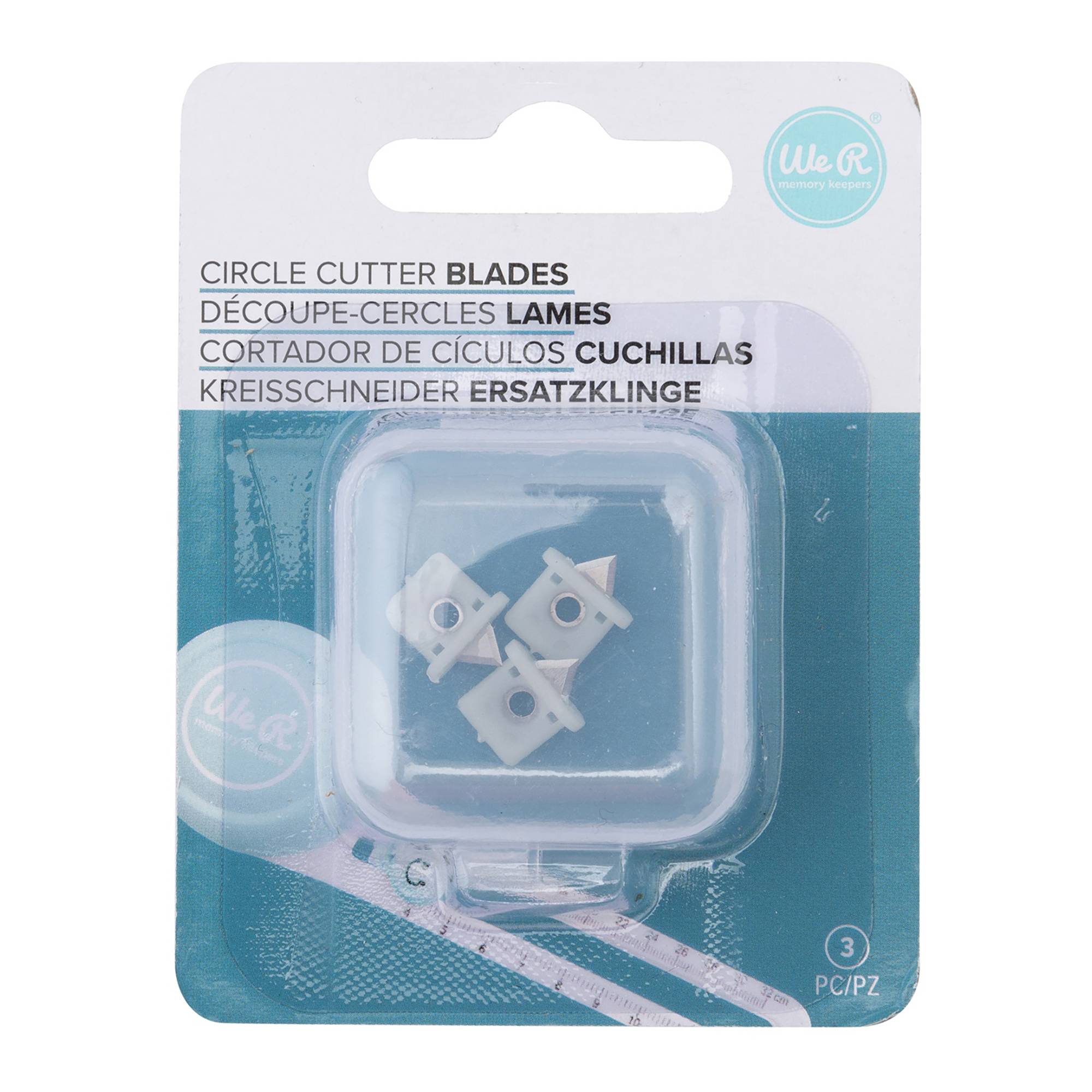 Circle Razor We R Makers Circle Cutter Blades 3 Pack | Hobbycraft