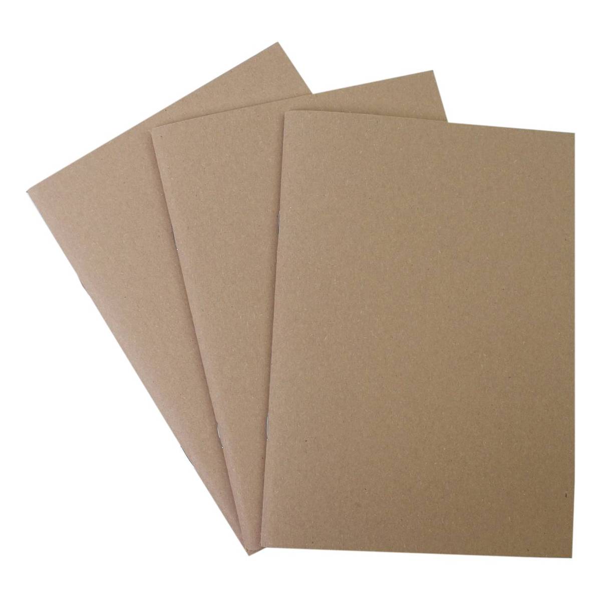 Kraft Sketchbook A5 3 Pack Hobbycraft