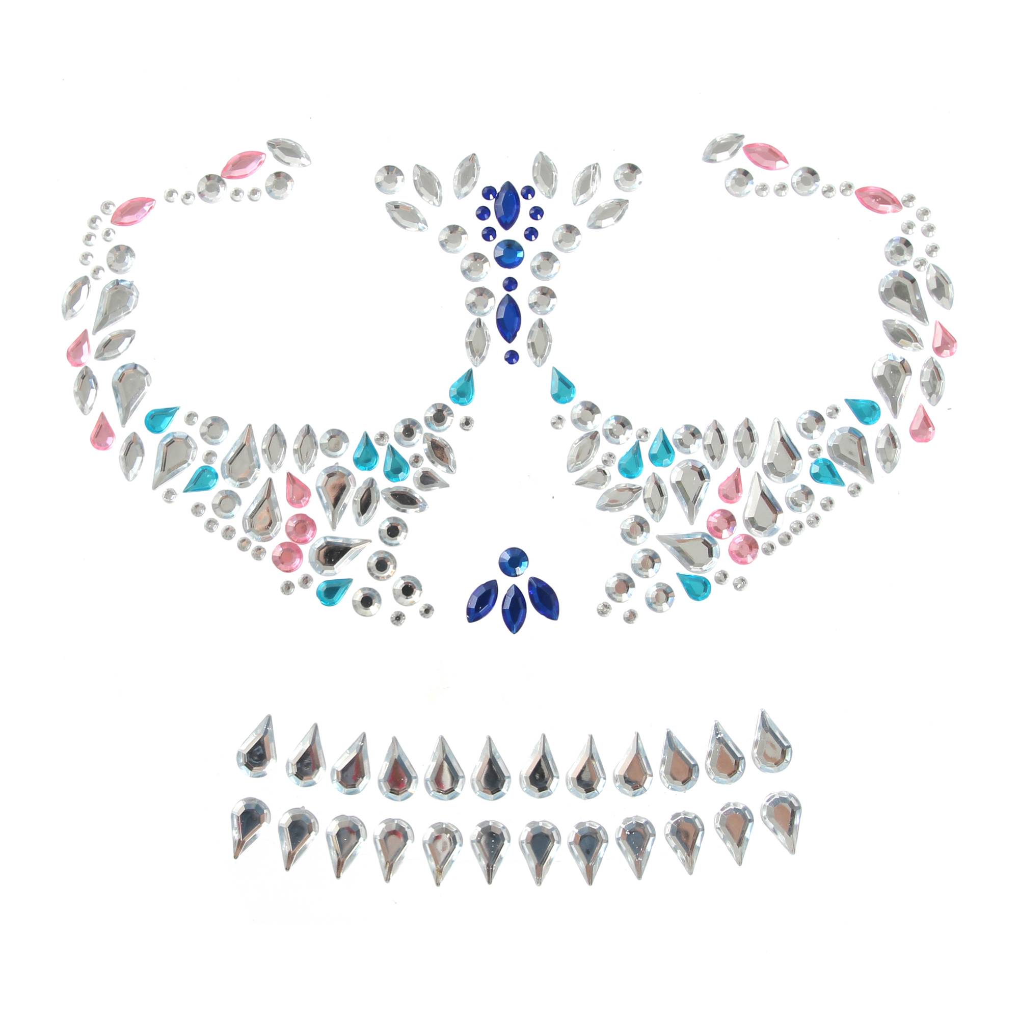 Halloween Face Gem Stickers Hobbycraft