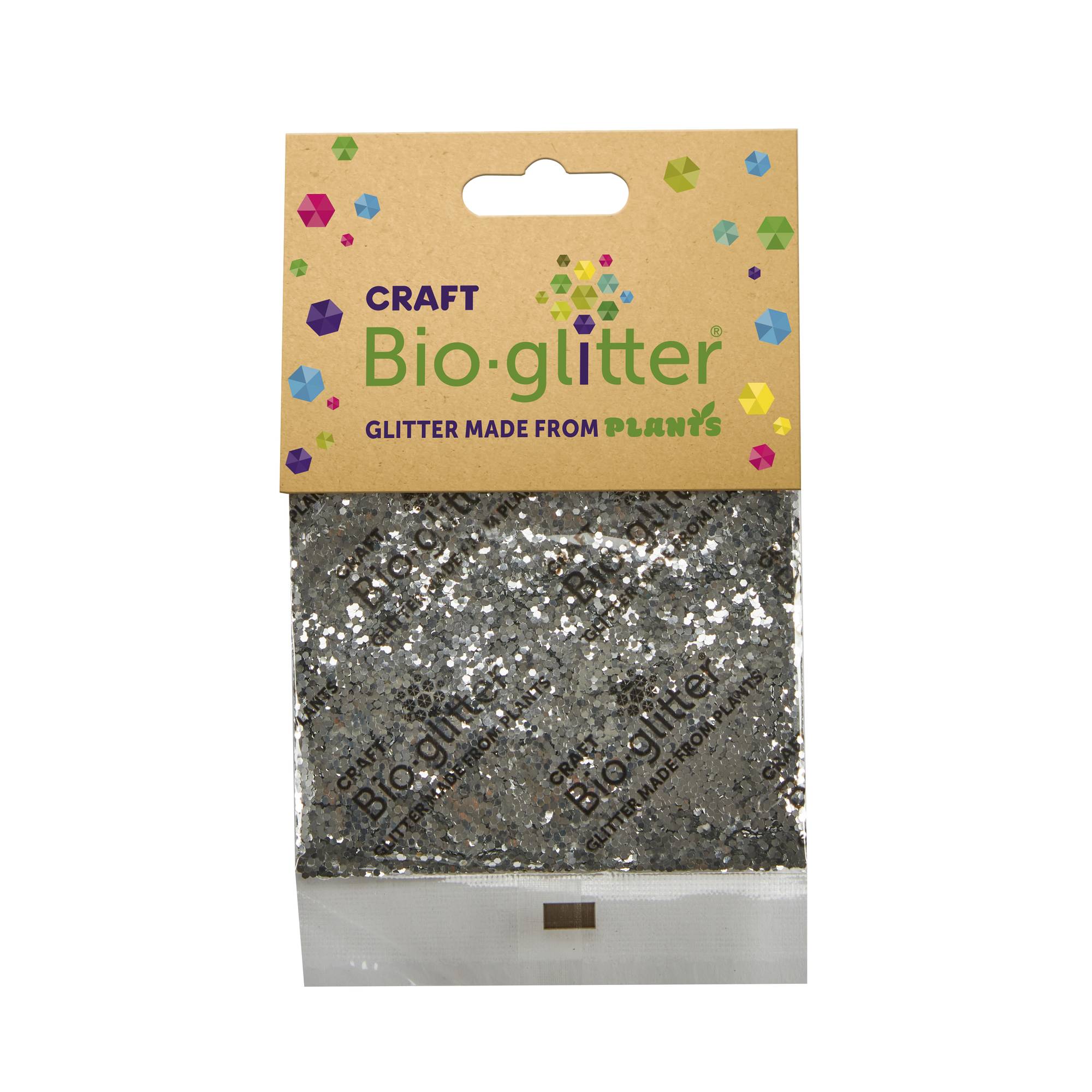Brian Clegg Silver Craft BioGlitter 20g Hobbycraft