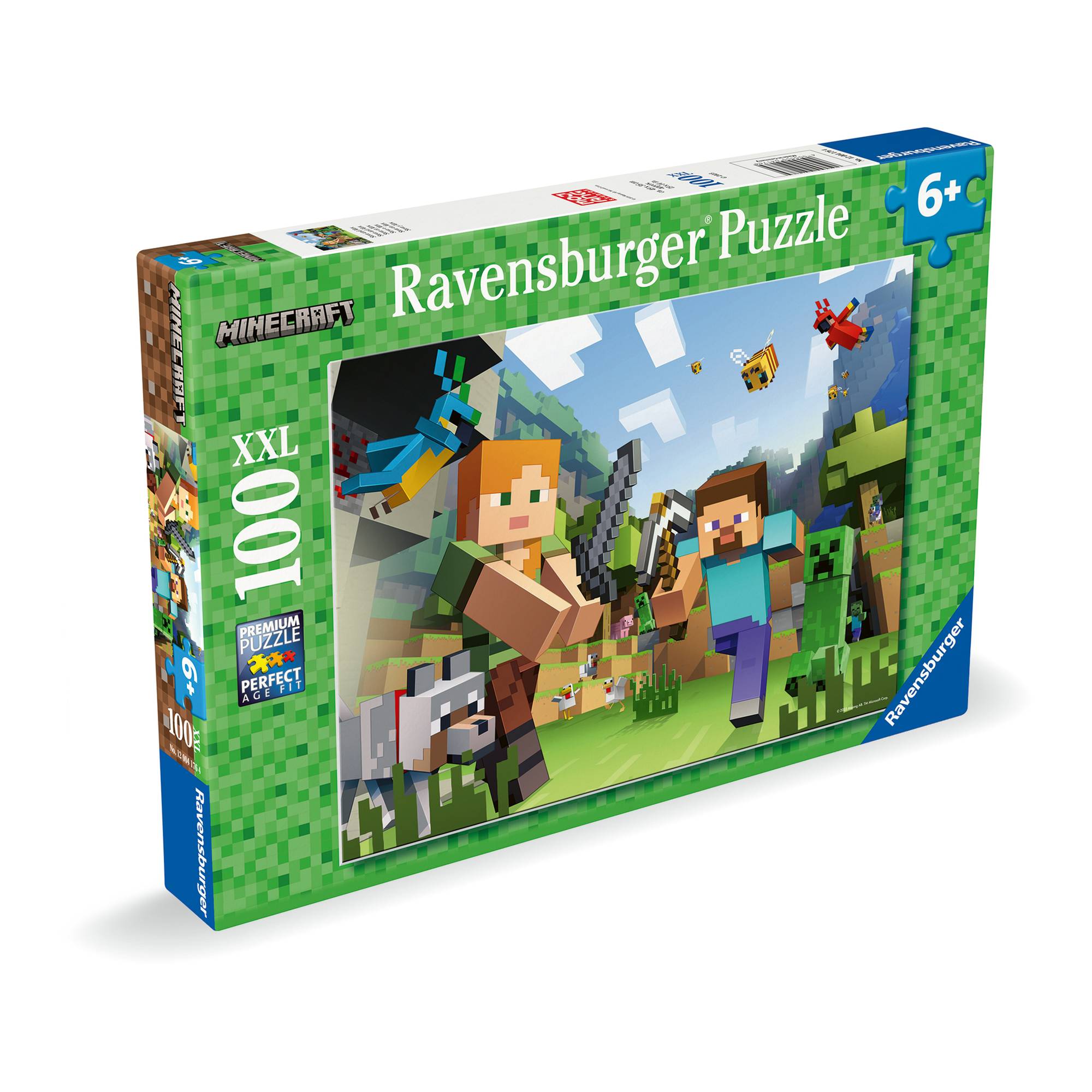 Ravensburger Minecraft XXL Jigsaw Puzzle 100 Pieces | Hobbycraft