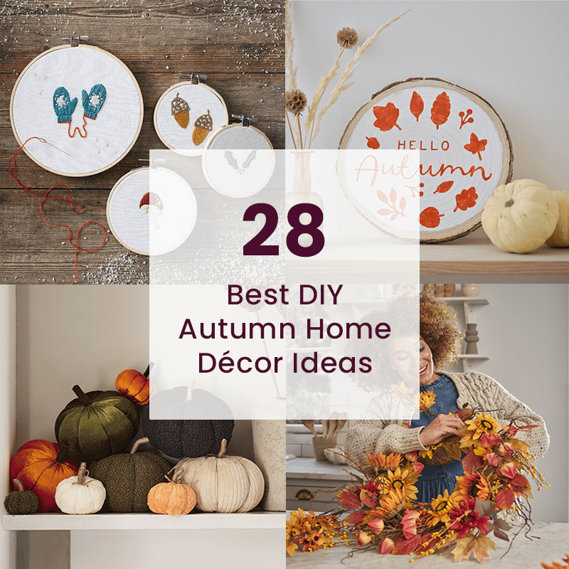 31 Best DIY Autumn Home Decor Ideas | Hobbycraft