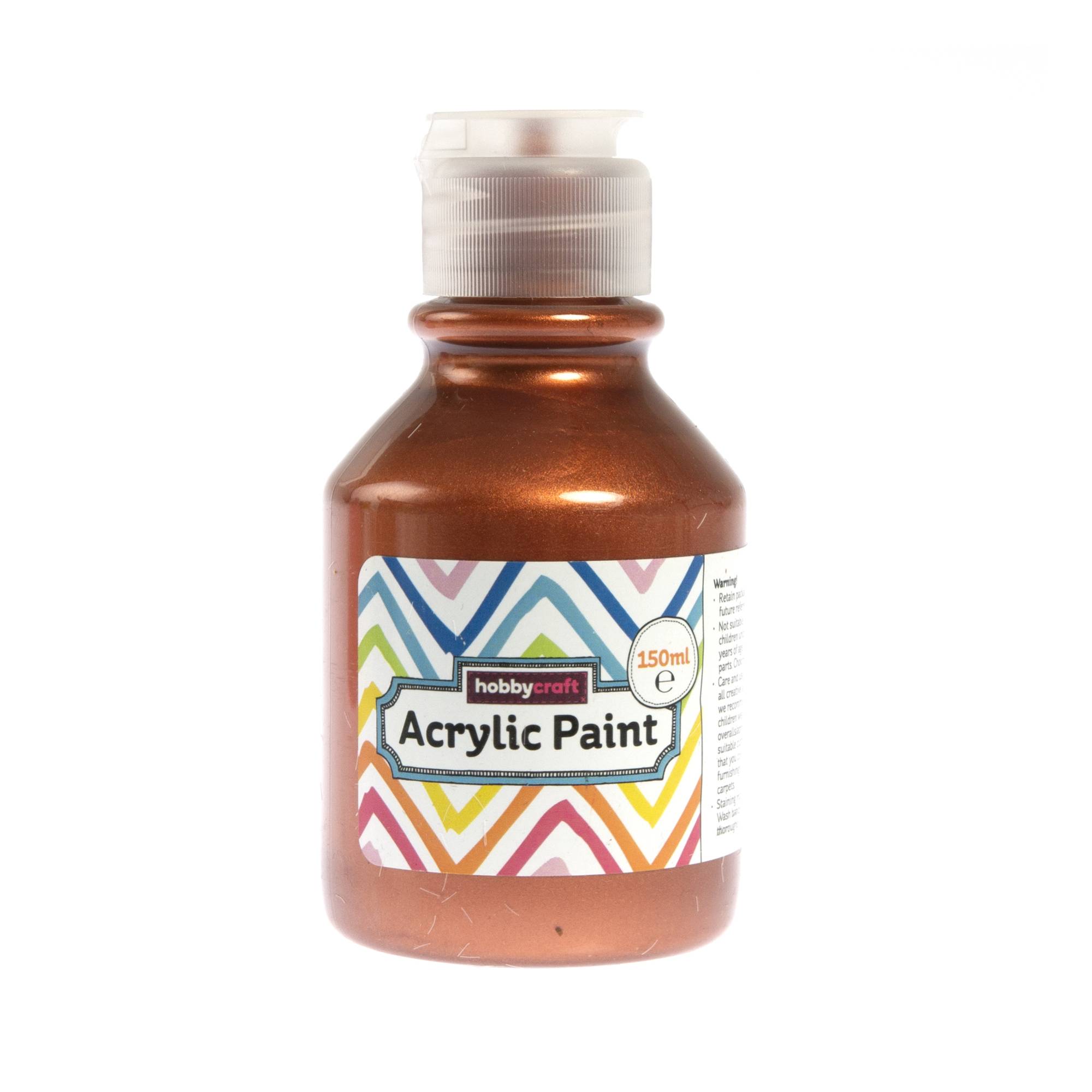 Kids’ Copper Acrylic Paint 150ml Hobbycraft