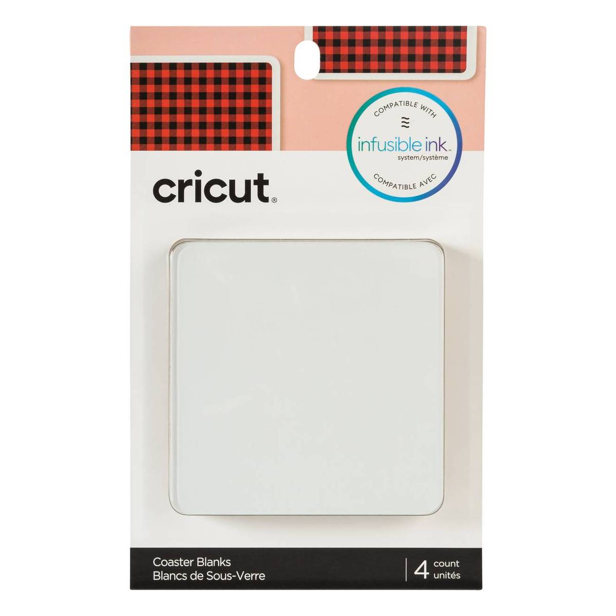 Cricut Blank Square Coasters 4 Pack Hobbycraft