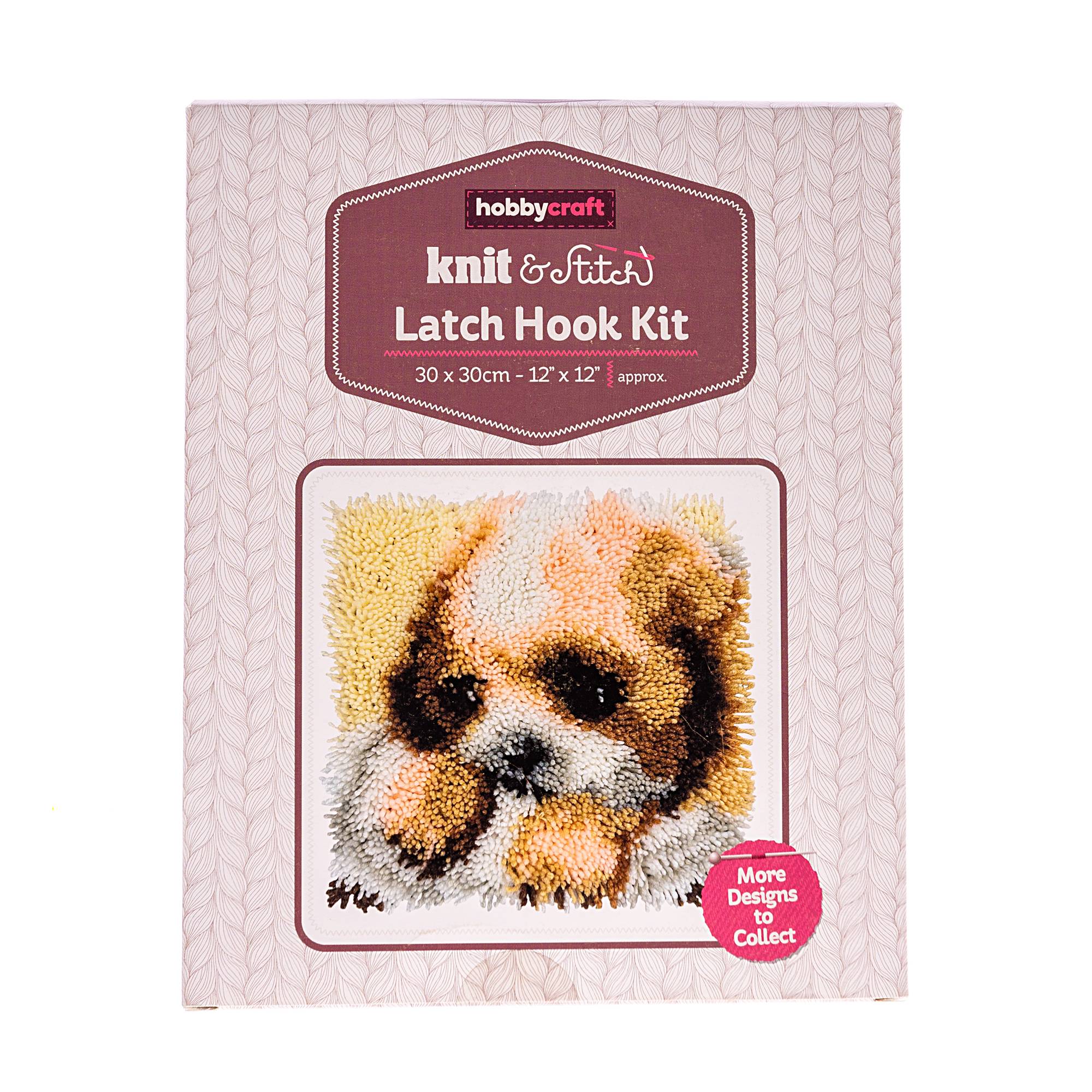 Dog Latch Hook Kit Hobbycraft