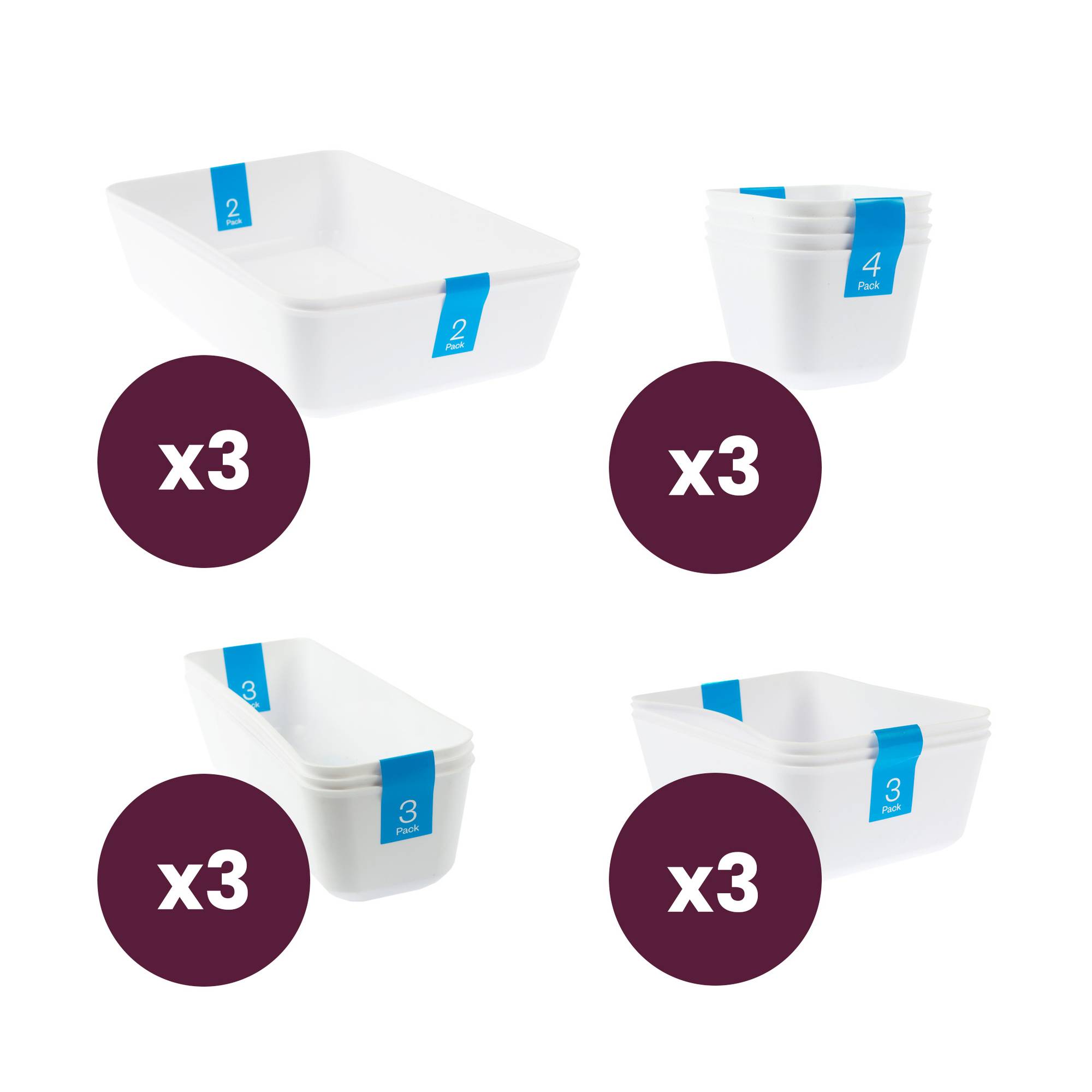 Utile Organiser 36 Pack Bundle Hobbycraft