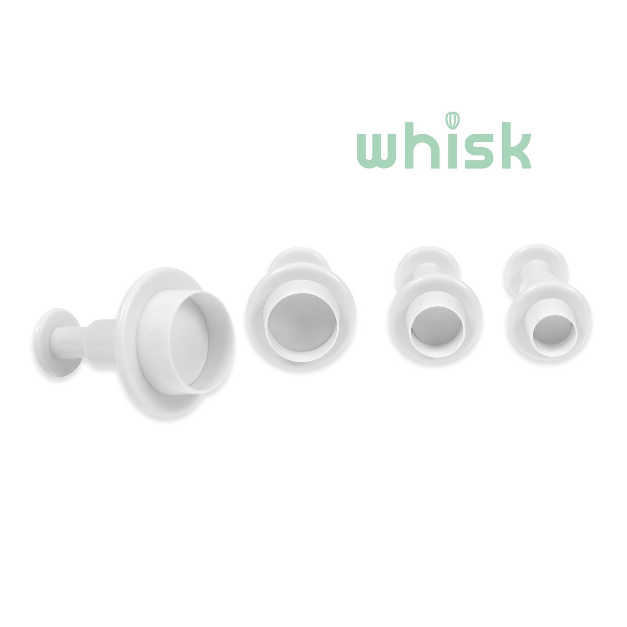 Whisk Circle Plunge Cutters 4 Pack