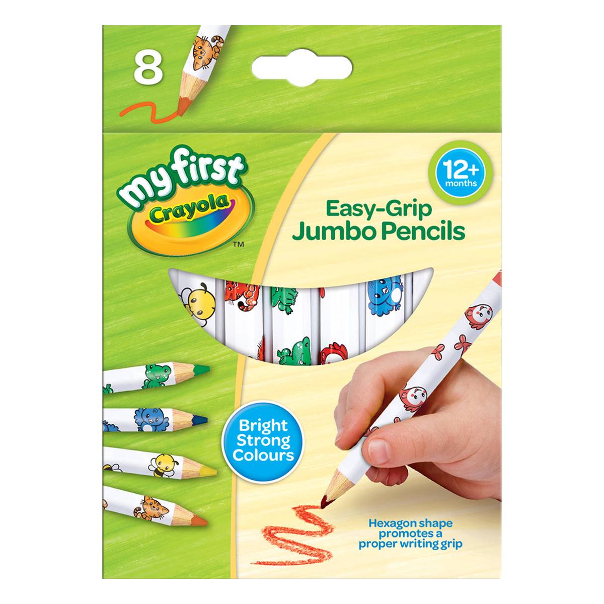 Crayola My First Jumbo Pencils 8 Pack Hobbycraft