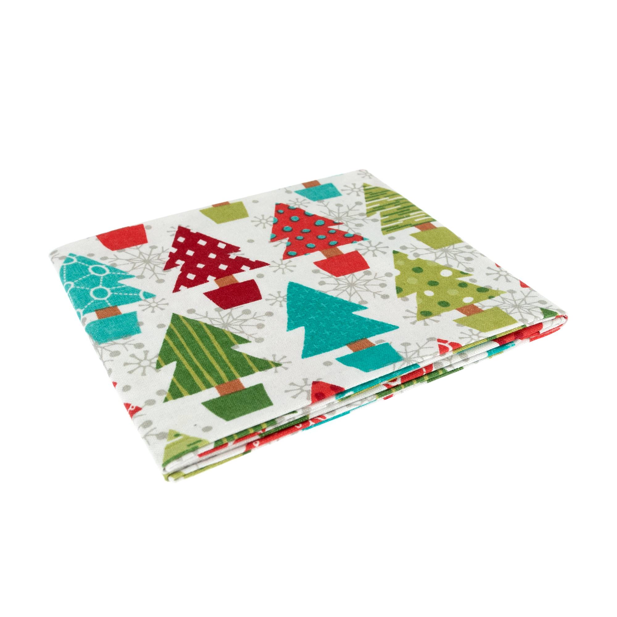 Colourful Trees Single Cotton Fat Quarter Hobbycraft